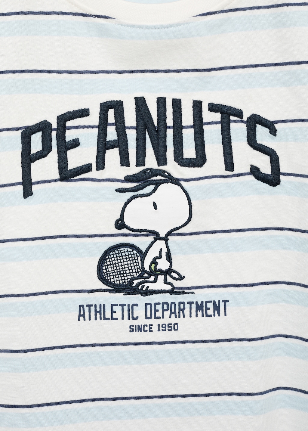 Snoopy embroidered t-shirt