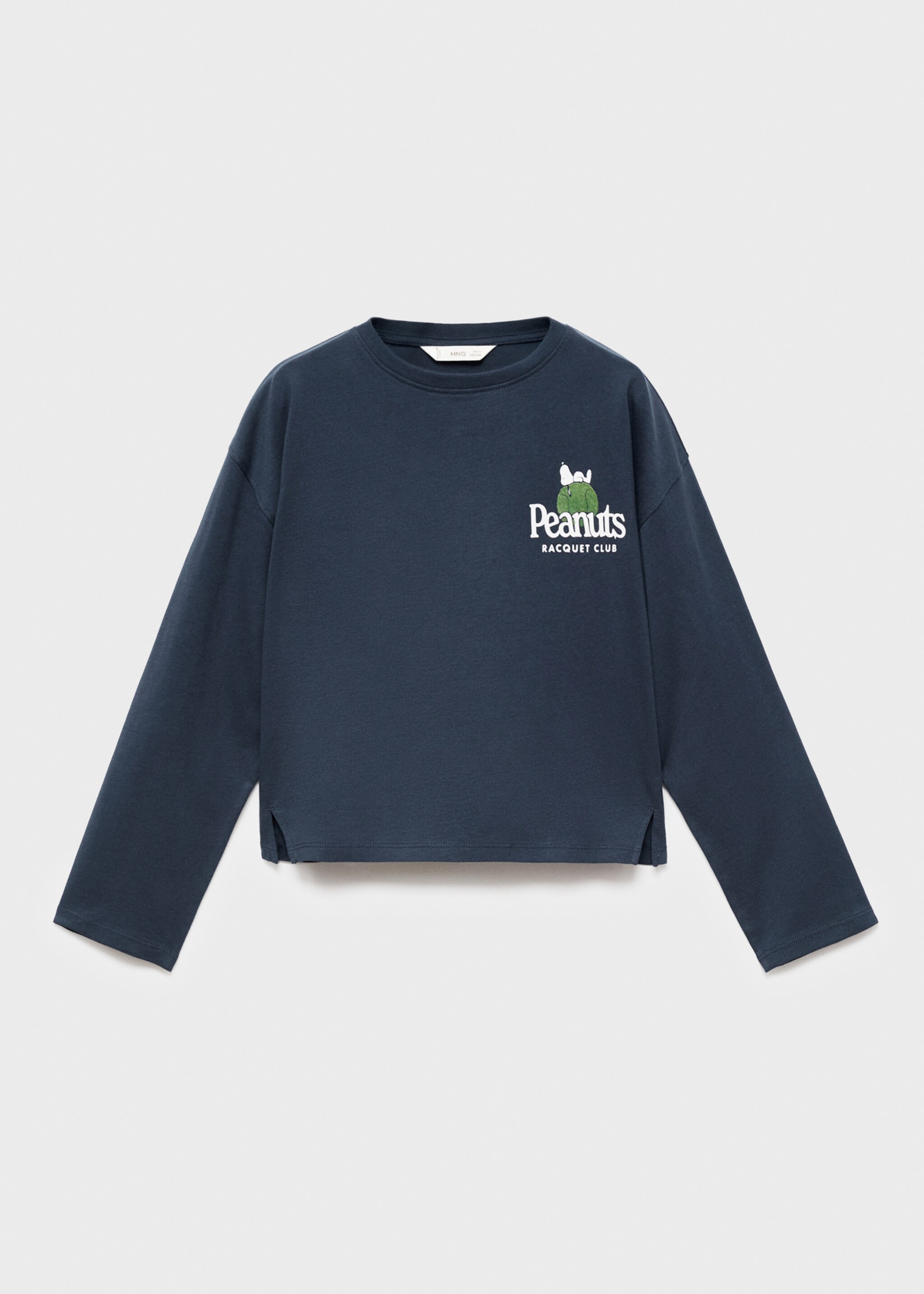 Snoopy printed t-shirt - Article without model, Navy. Ref: 17005172-00.