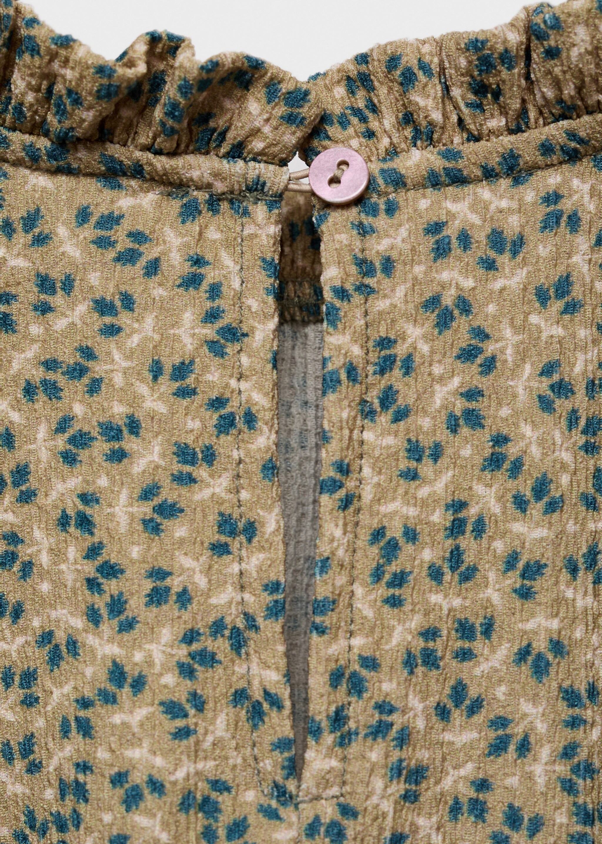 Blouse en imprimé floral - Détail de l'article 0, Vert. Ref: 17005178-00.