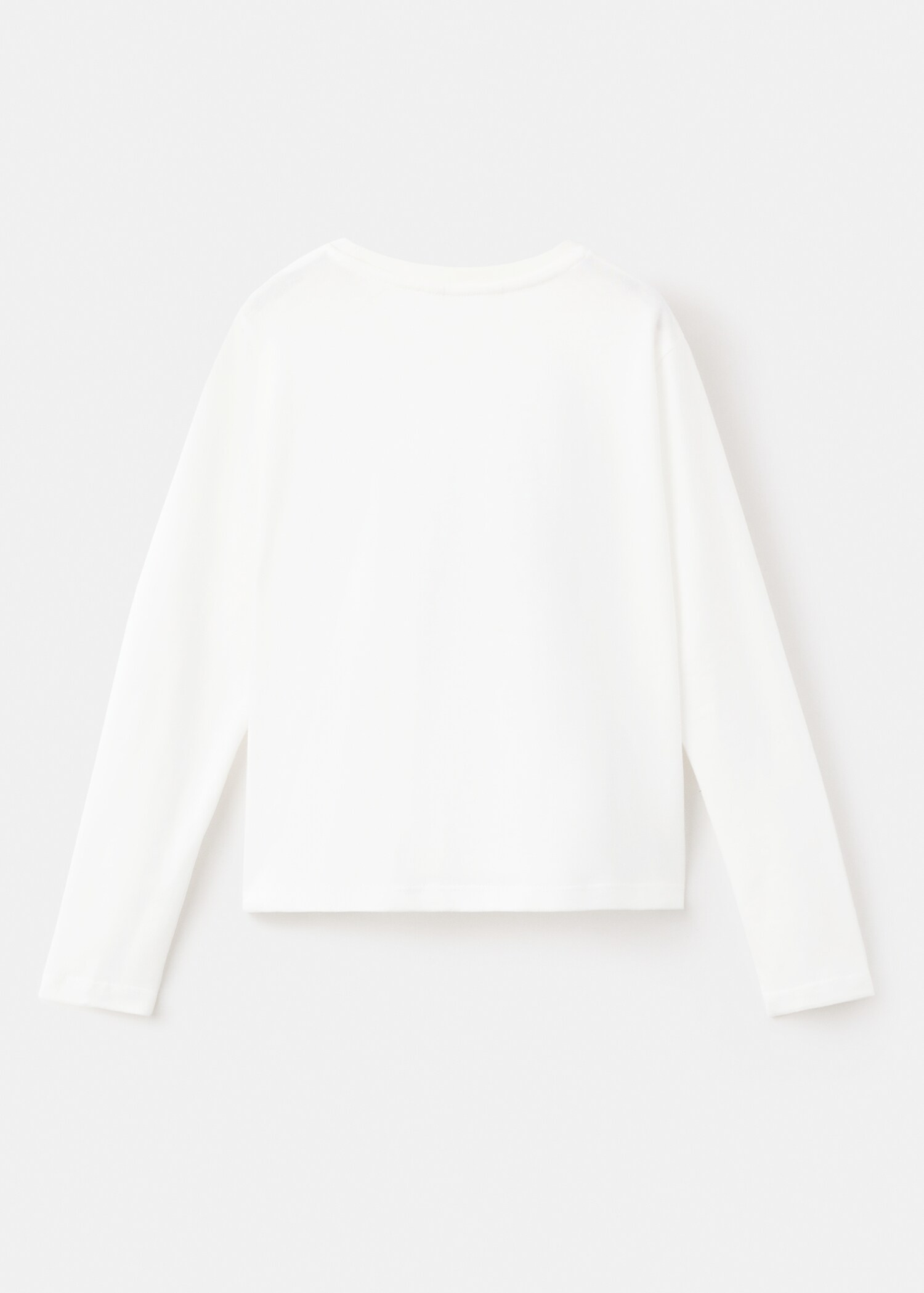 T-shirt manches longues imprimé - Verso de l’article
