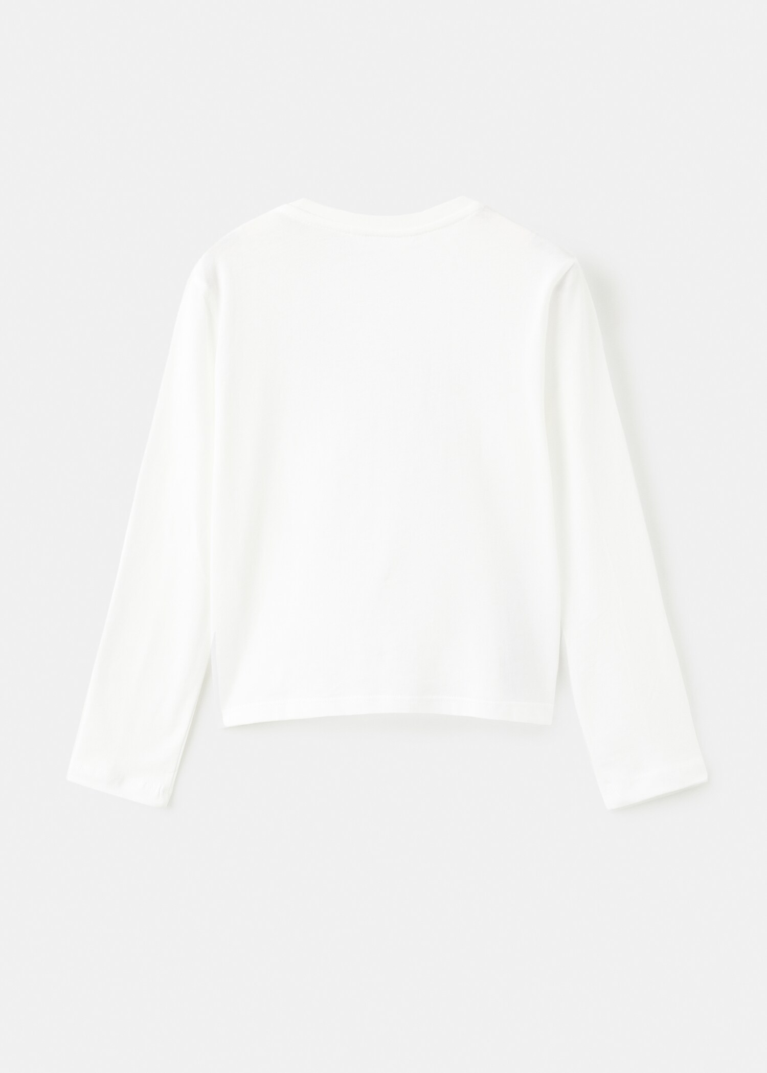 Camiseta manga larga estampada - Reverso del artículo