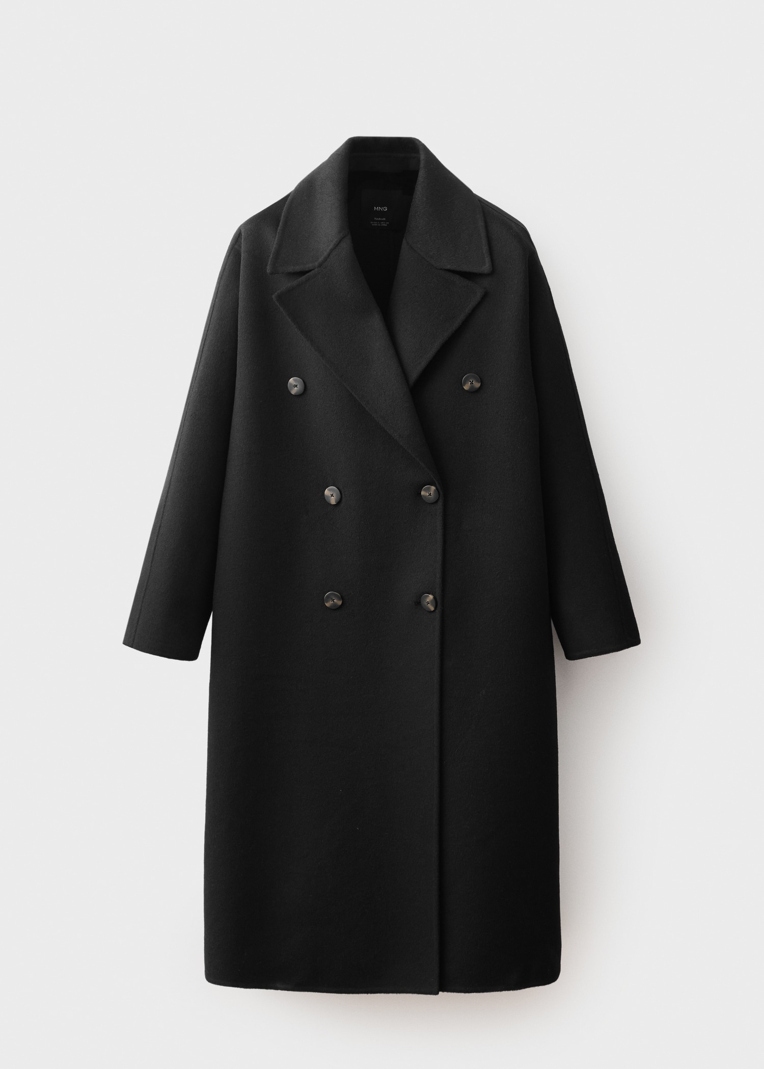 Handmade oversized wool coat - Article without model