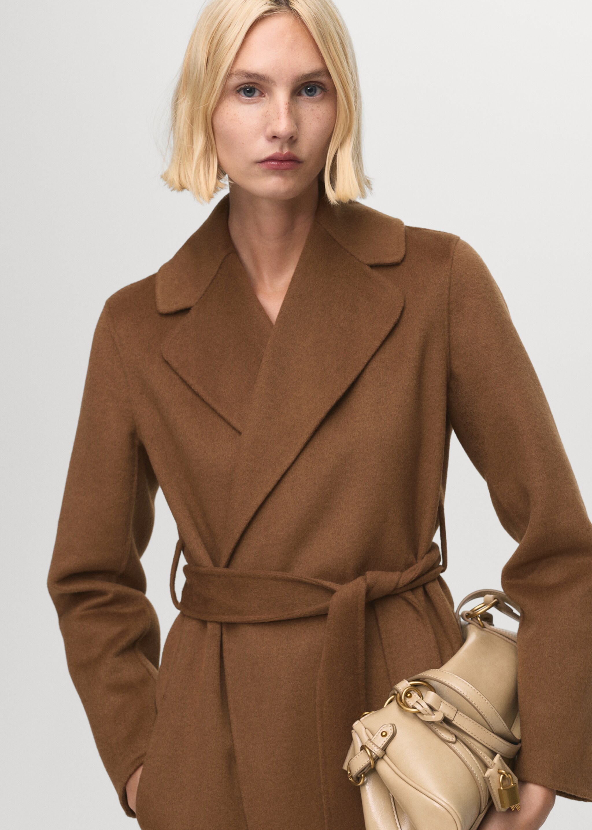 Coat batin - Medium plane, Medium Brown. Ref: 17005795-00.