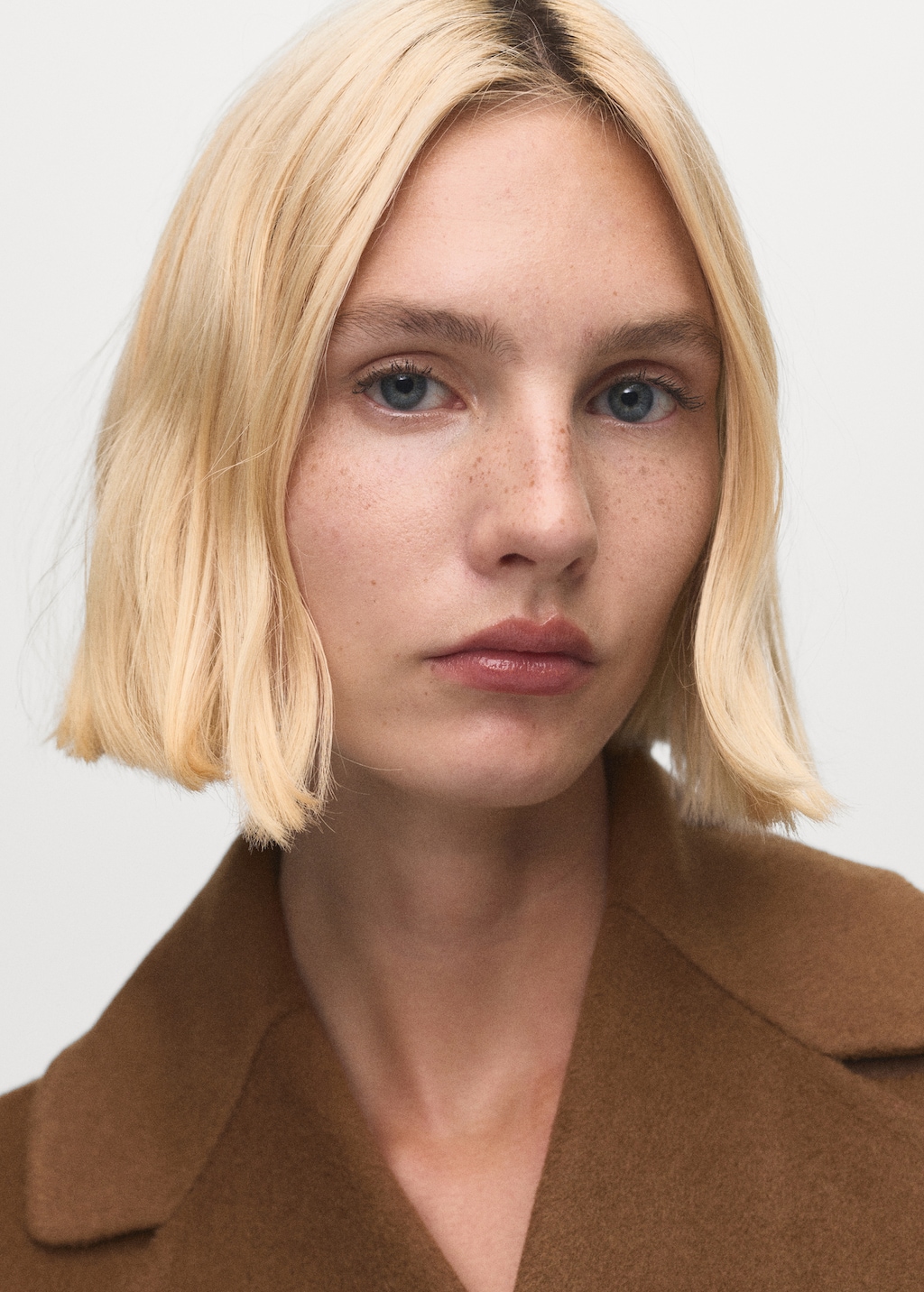 Mango Handmade wool coat with belt