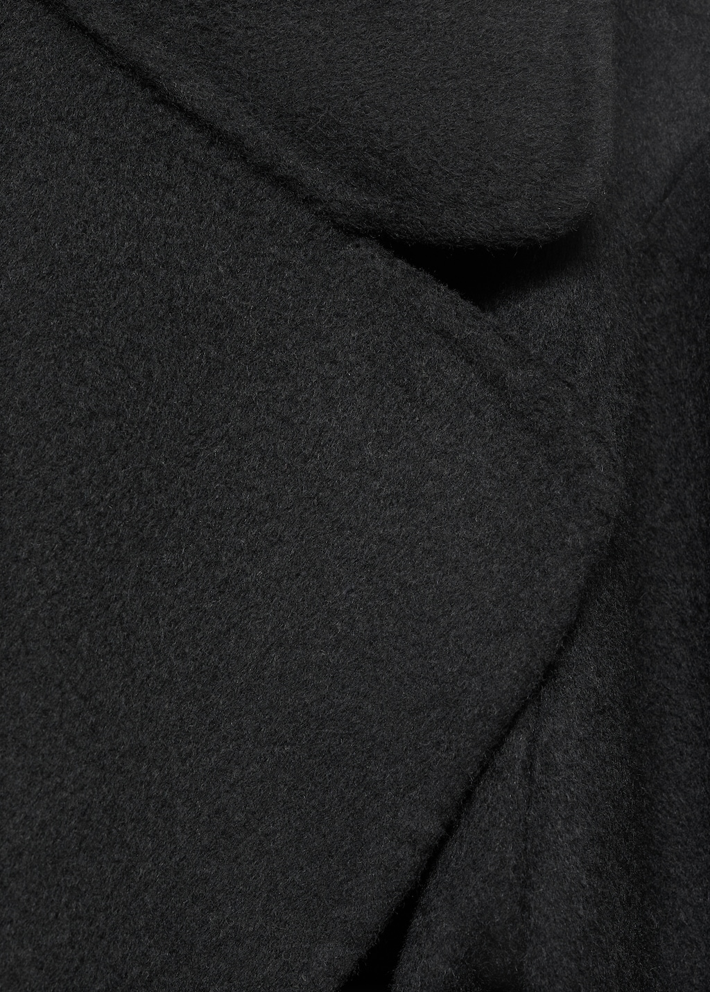 Handmade wool coat with belt