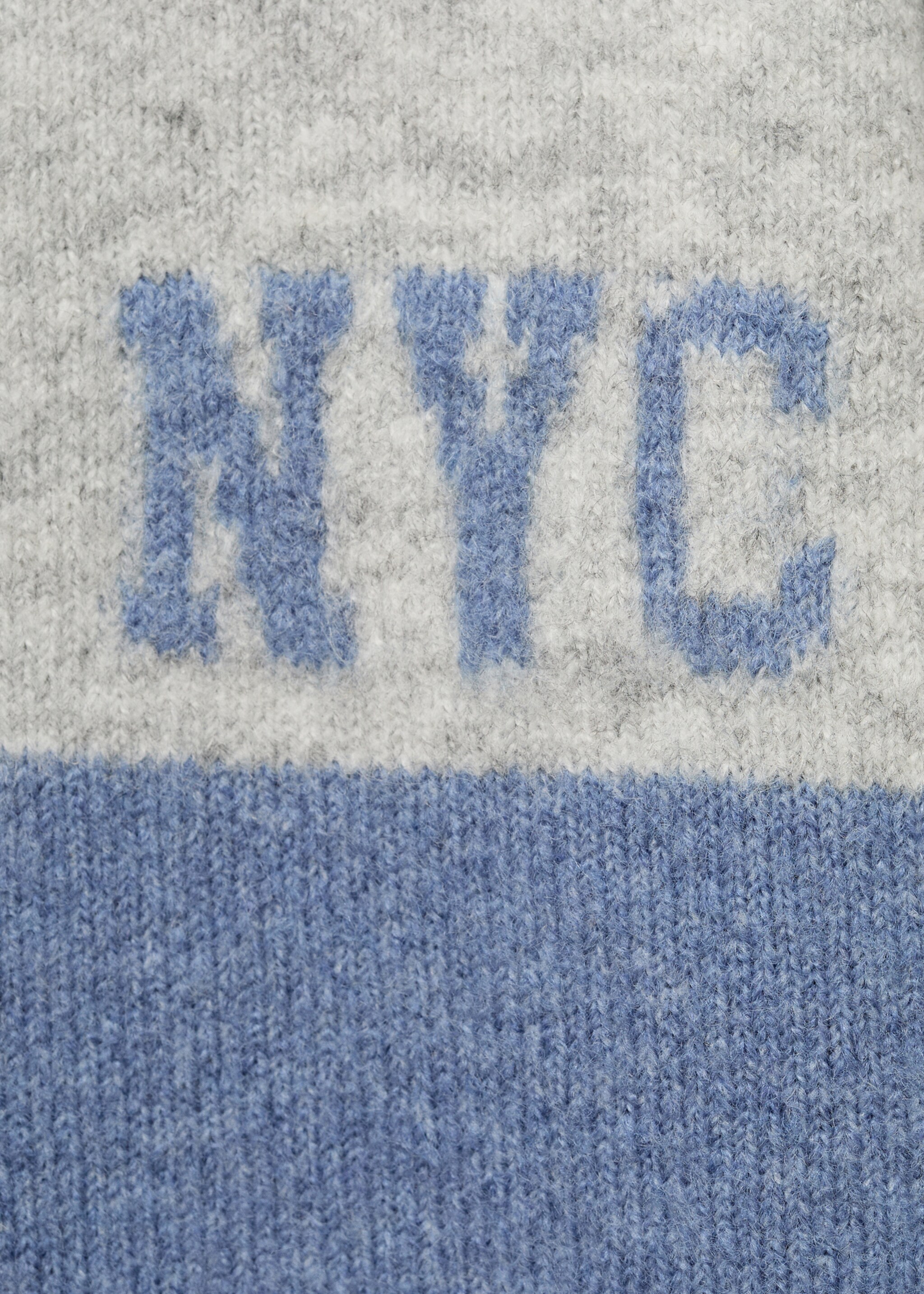 Sweater nyc - Details of the article 8, Medium Heather Grey. Ref: 17005799-00.
