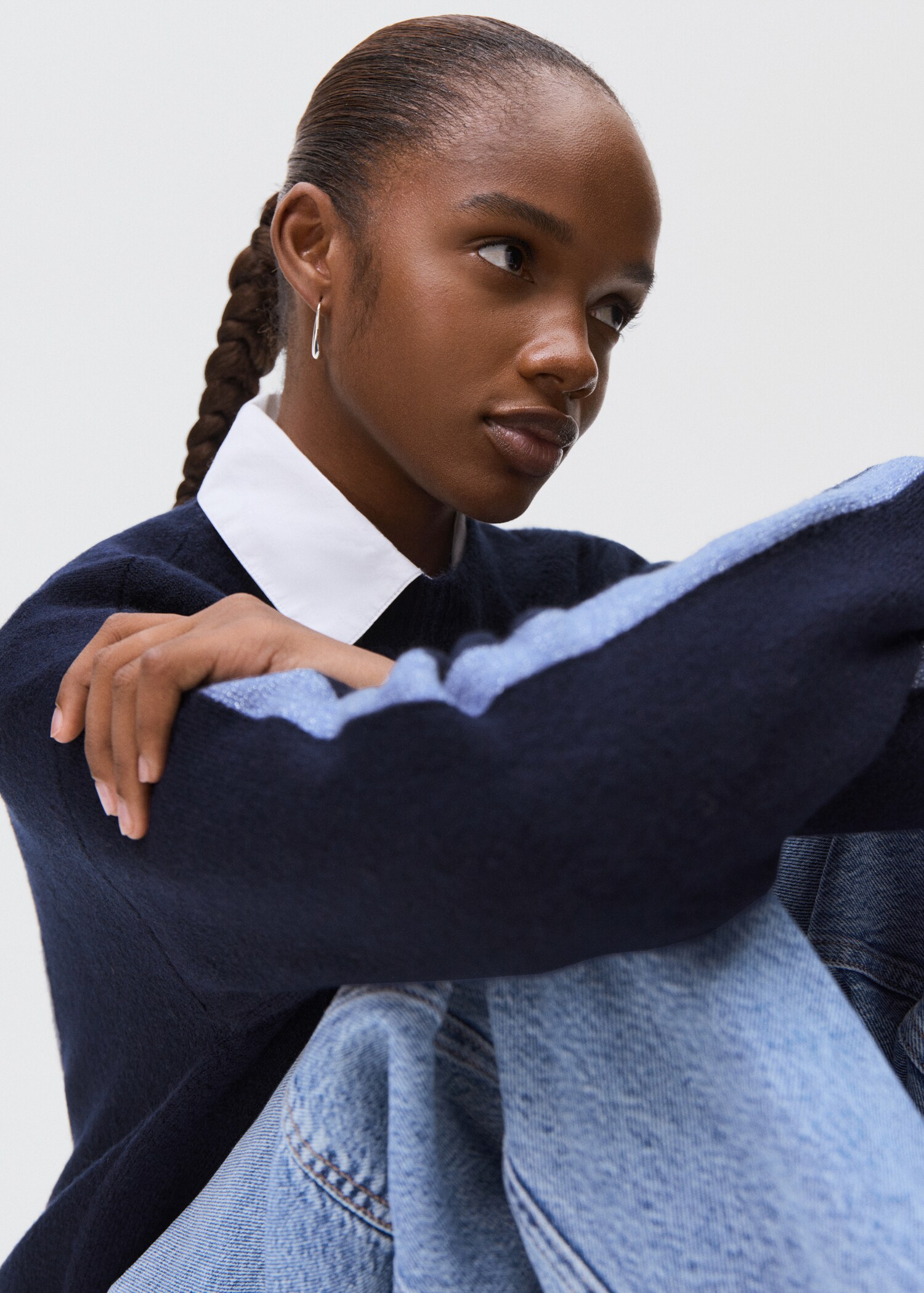Knit embroidered sweater - Details of the article 2