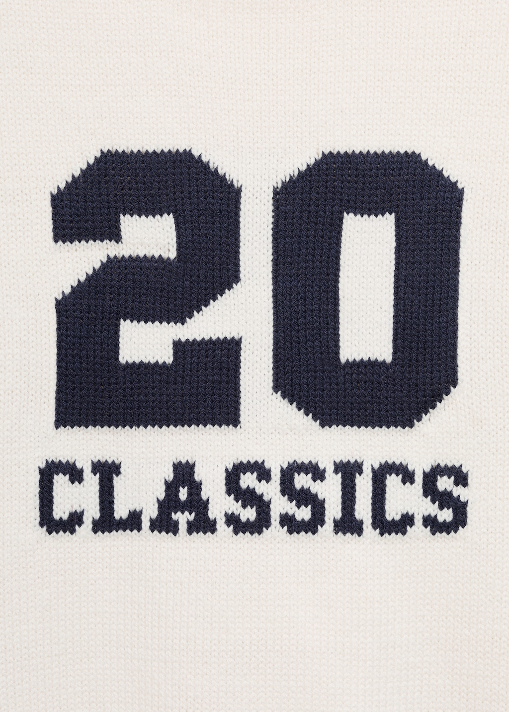 Knit embroidered sweater