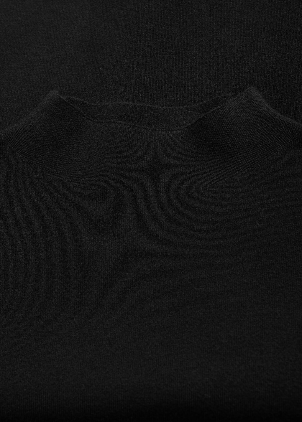 Mango Knitted sweater with perkins neck