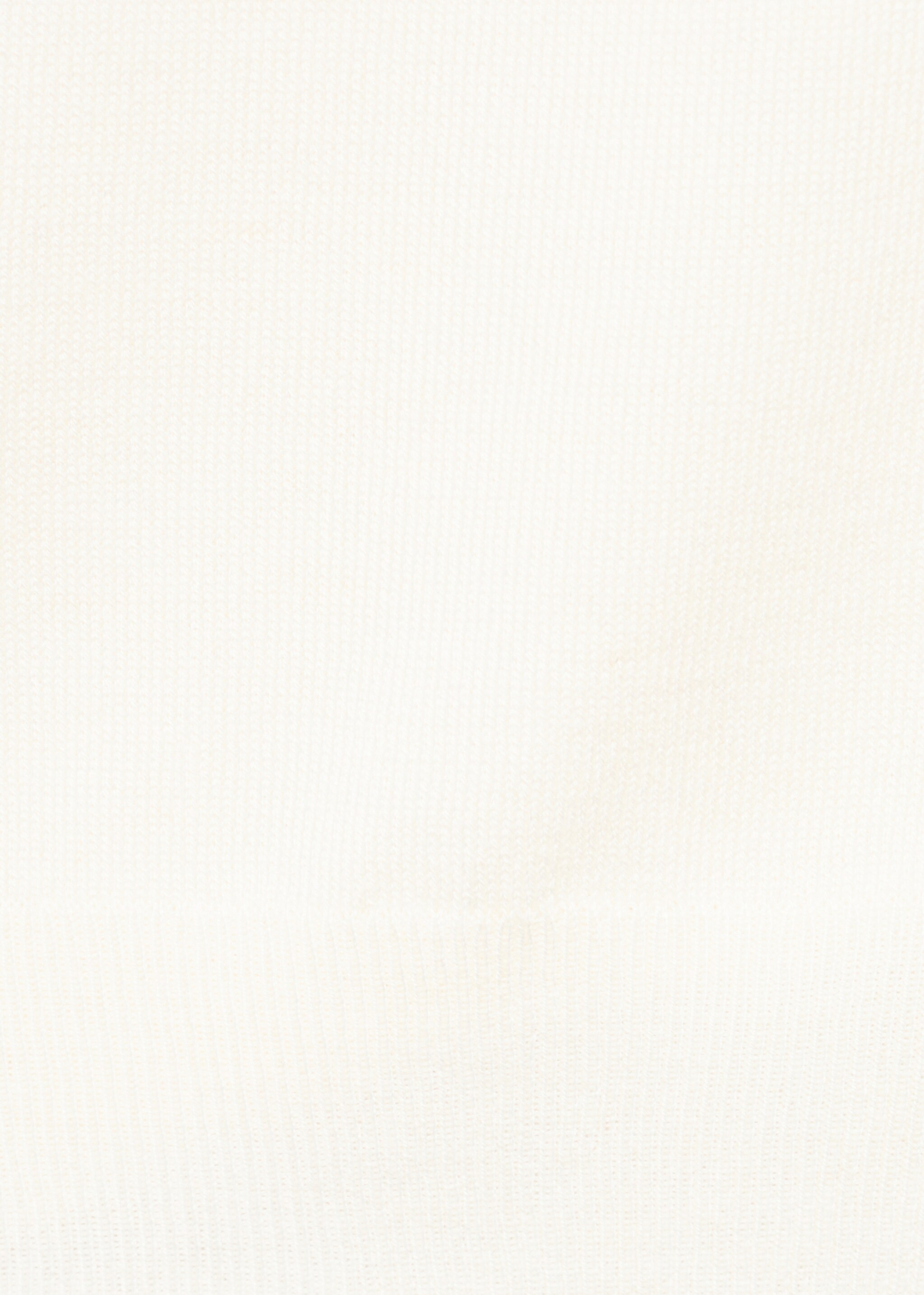 Short-sleeved sweater with contrasting stripes - Details of the article 0, Ecru. Ref: 17005813-00.