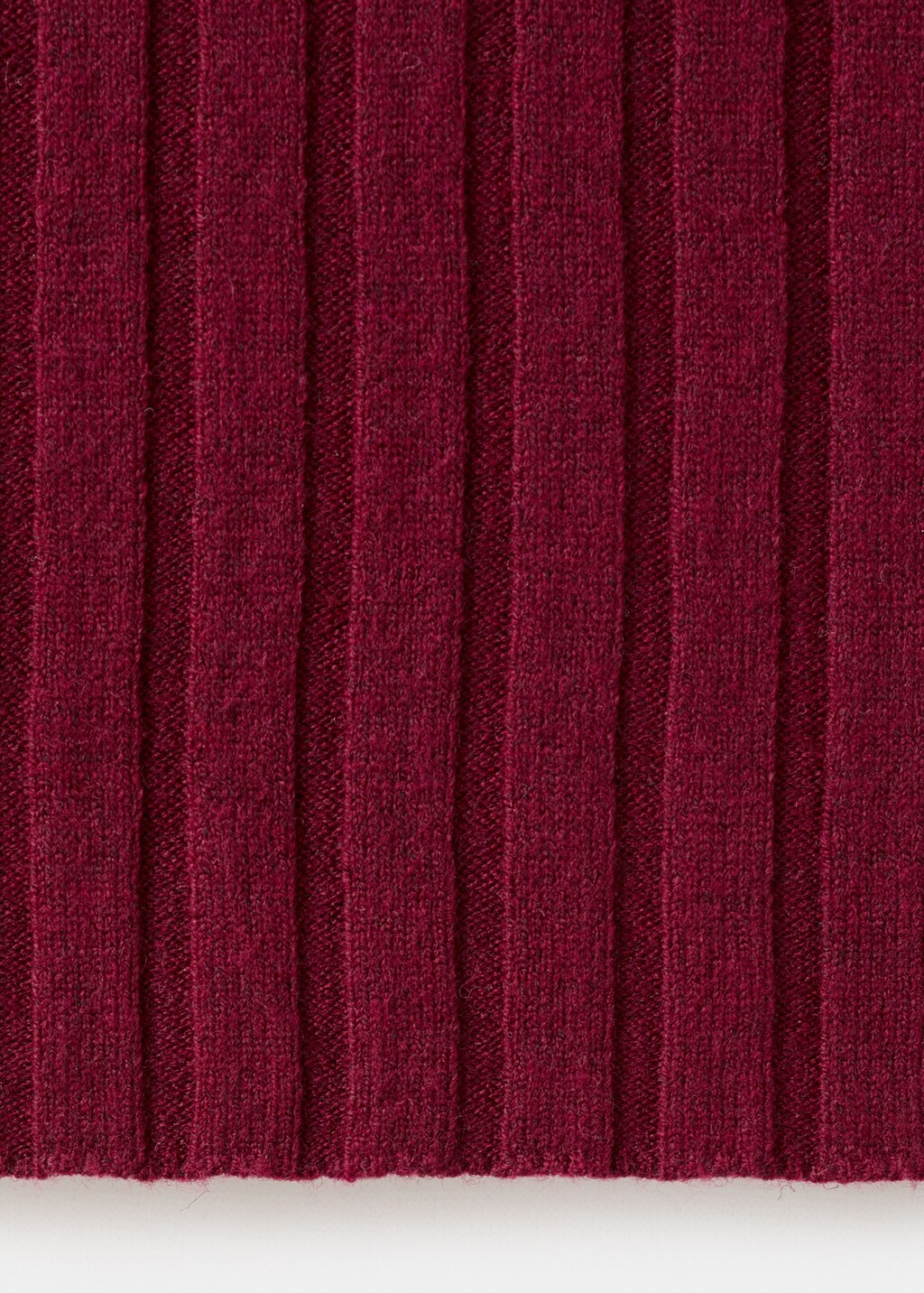 Mango Boat neck ribbed sweater