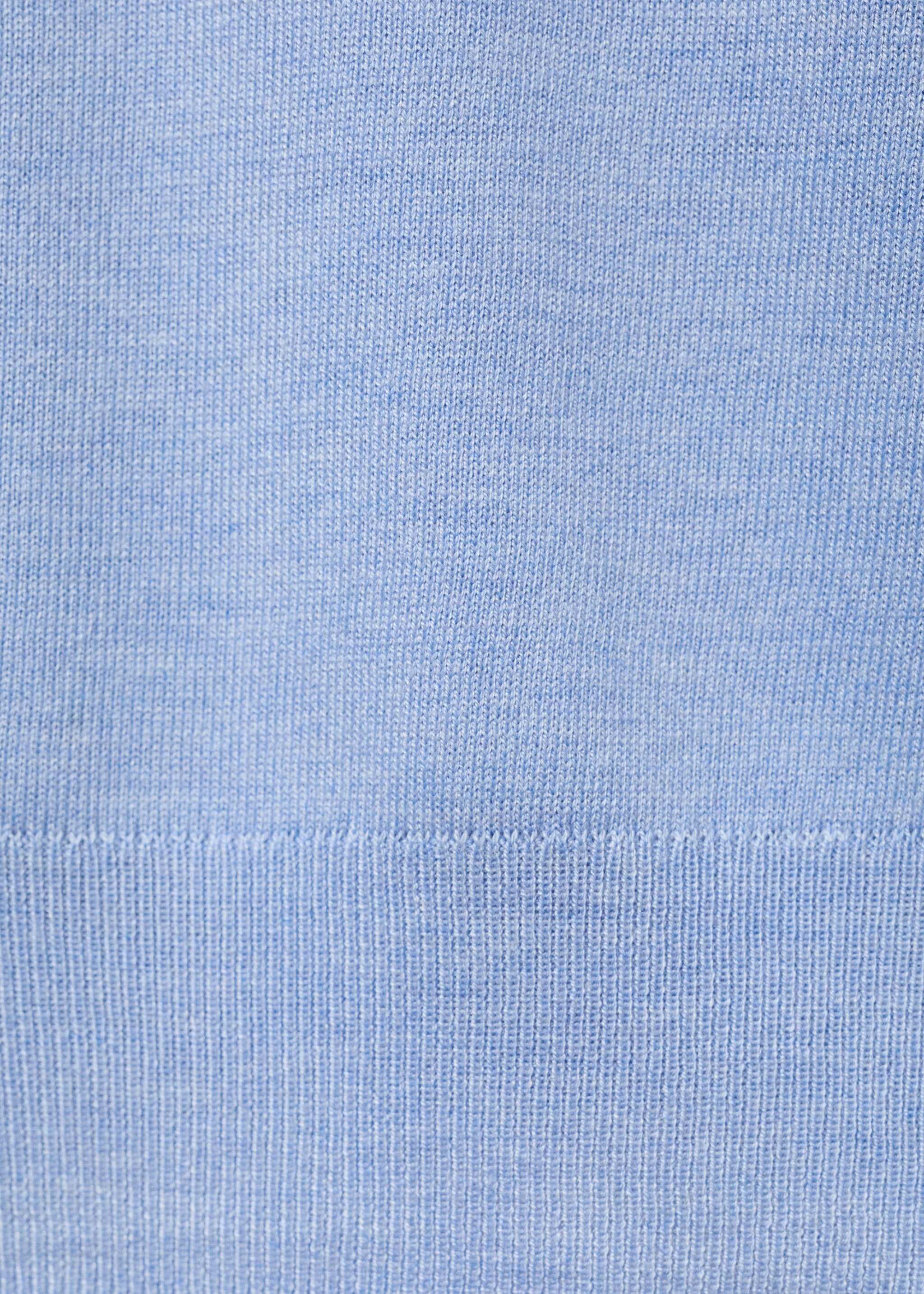 Pull-over maille fine col rond - Détail de l'article 0, Bleu ciel. Ref: 17005817-00.
