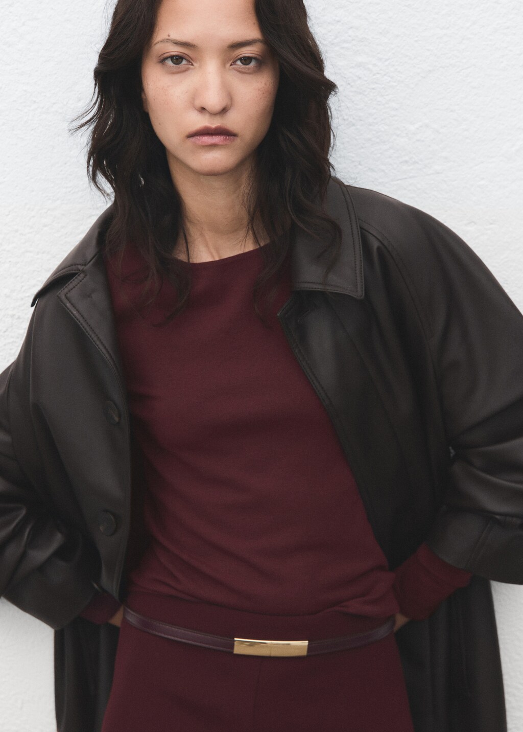 Mango Long-sleeved fine-knit sweater