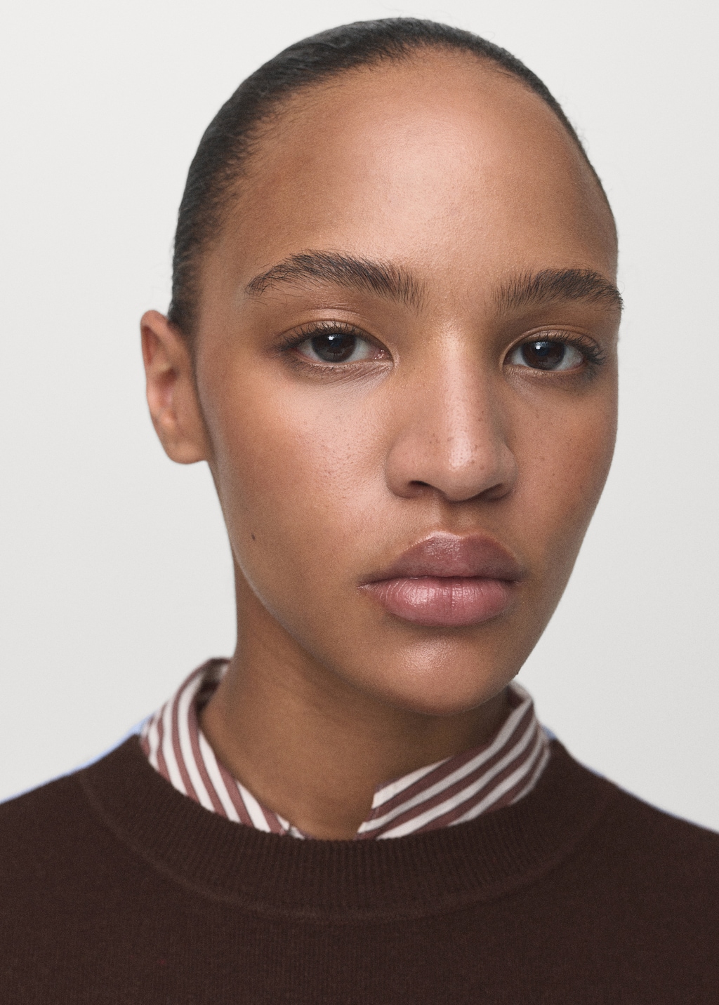 Combined-design sweater