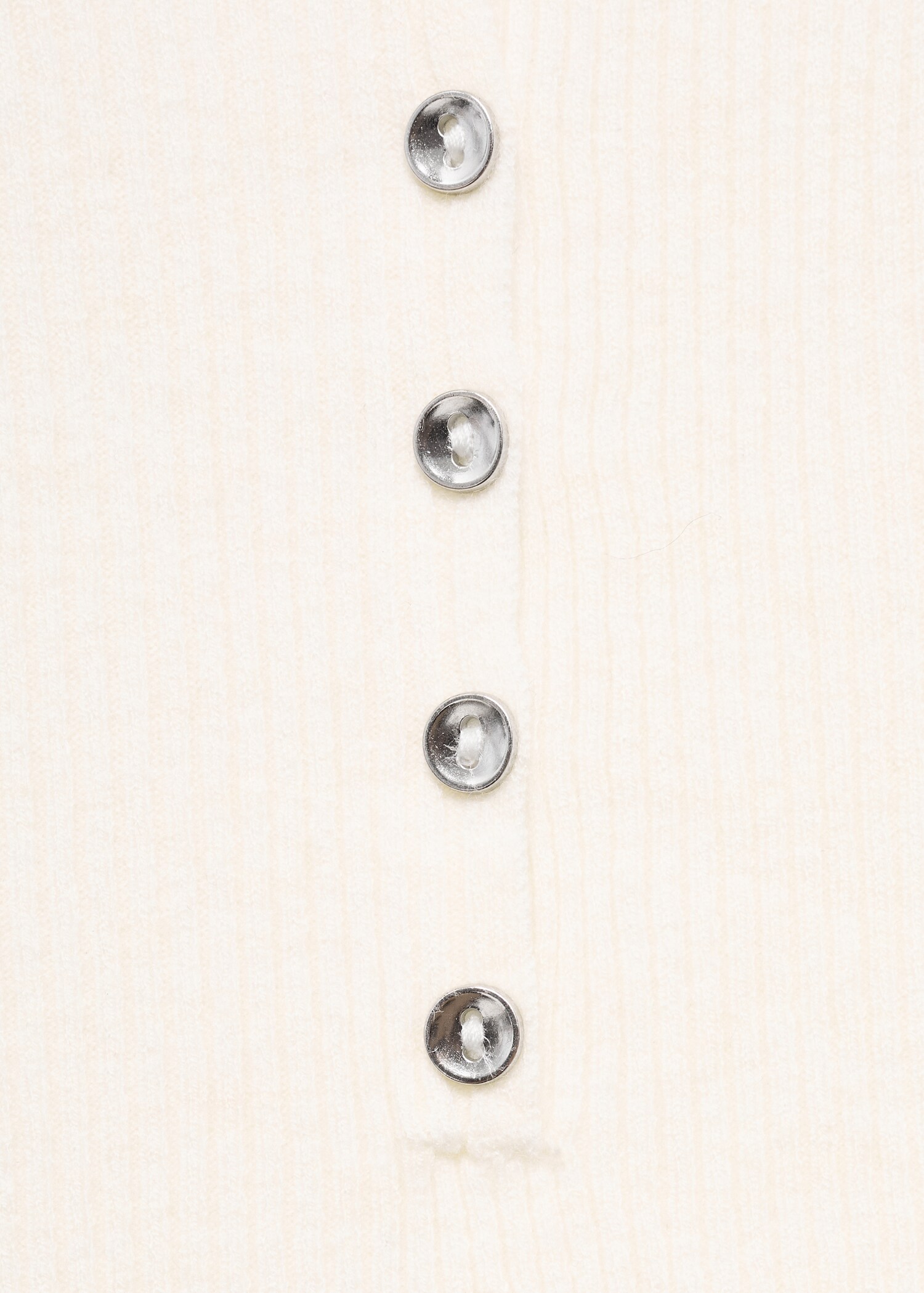 Jersey canalé cuello polo - Detalle del artículo 0