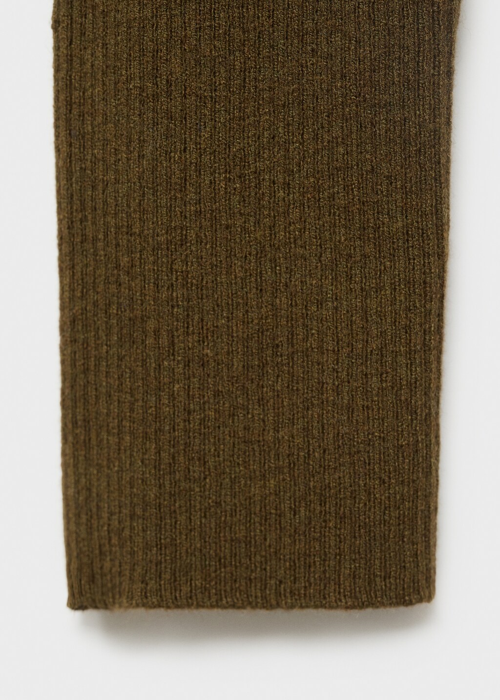 Mango Polo-neck ribbed sweater