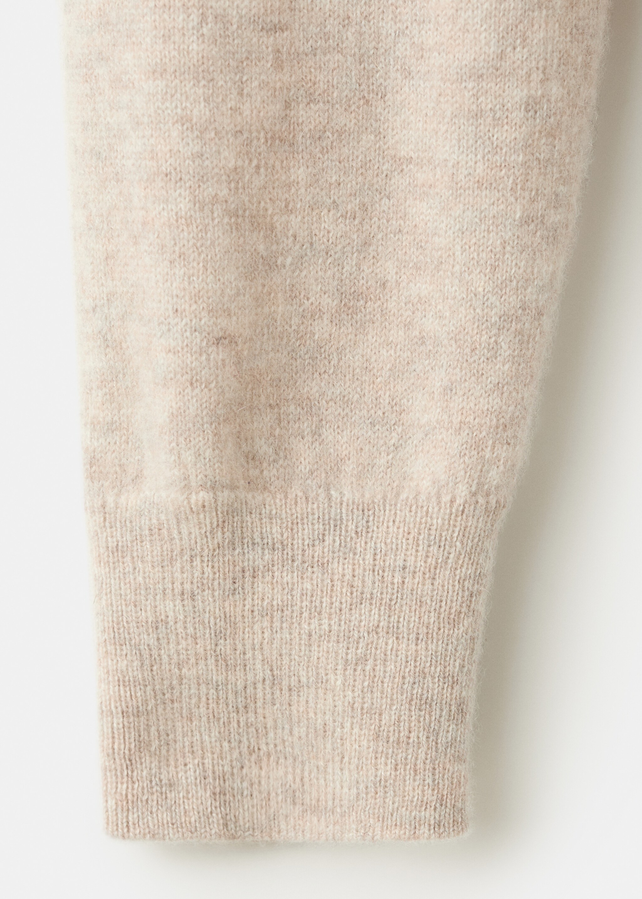 100% cashmere sweater - Details of the article 0, Light/Pastel Grey. Ref: 17005830-00.