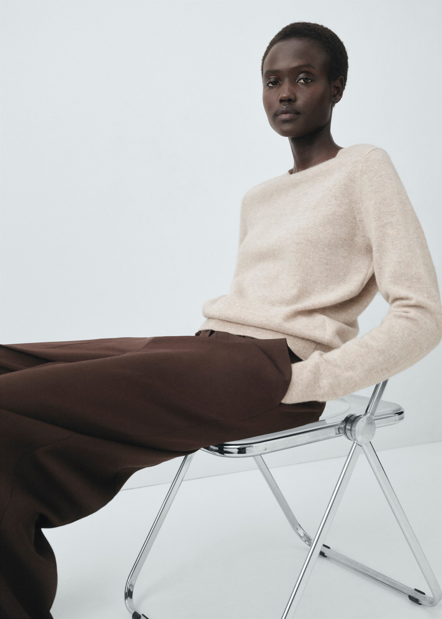 100% cashmere sweater - Details of the article 2