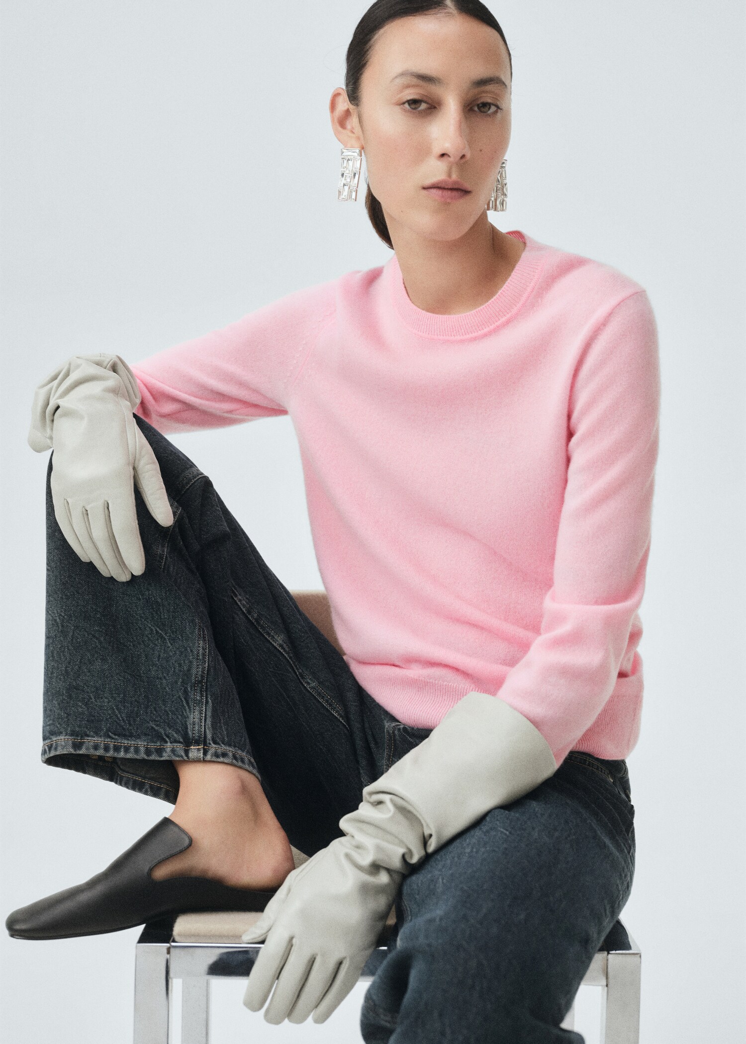 100% cashmere sweater - Details of the article 2
