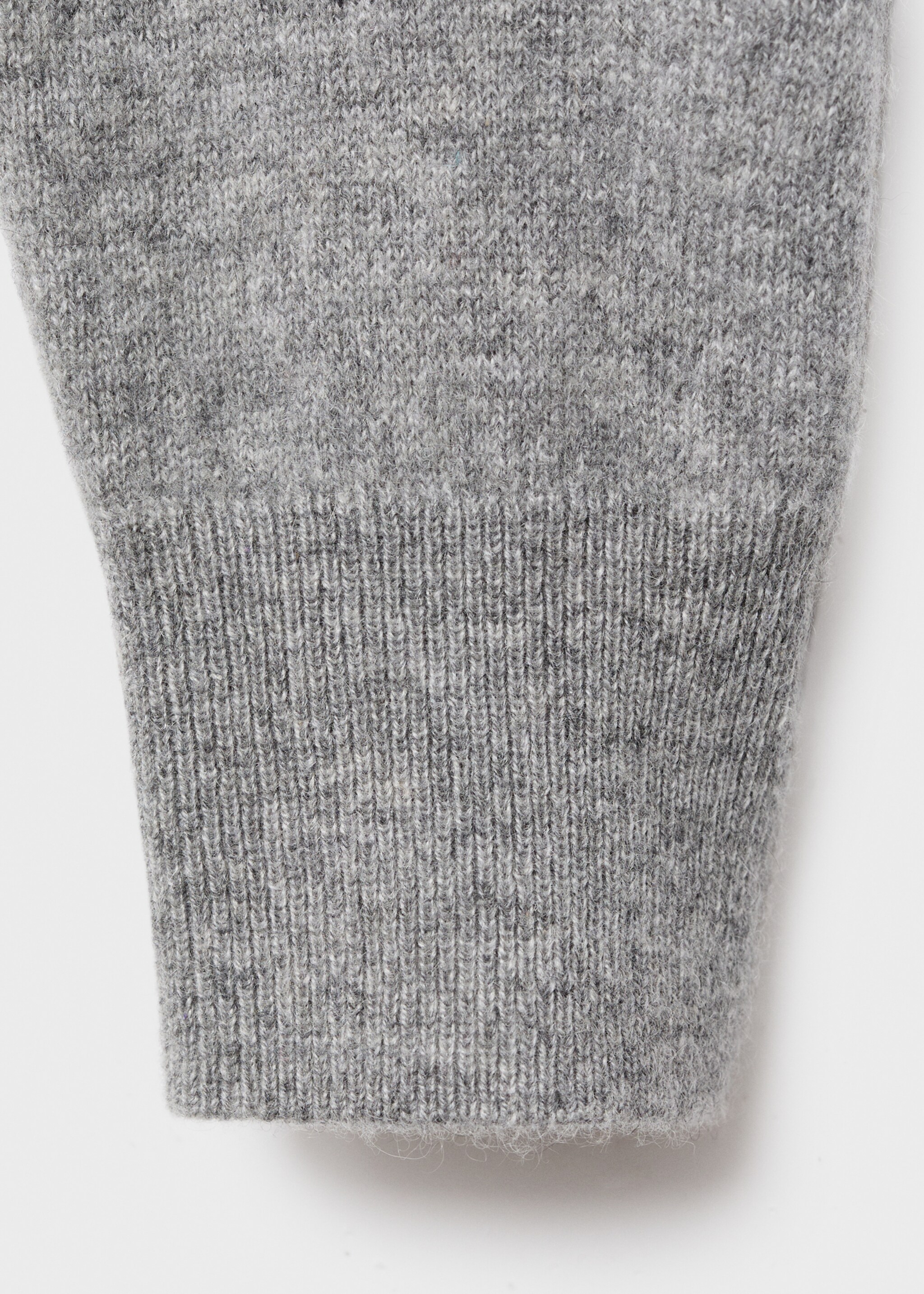 100% cashmere sweater - Details of the article 0, Medium Heather Grey. Ref: 17005830-00.
