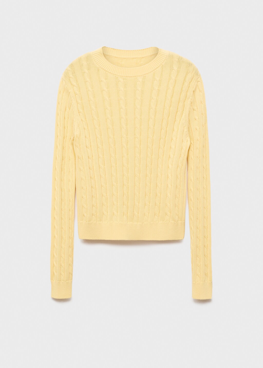 Braided knitted sweater - image 5