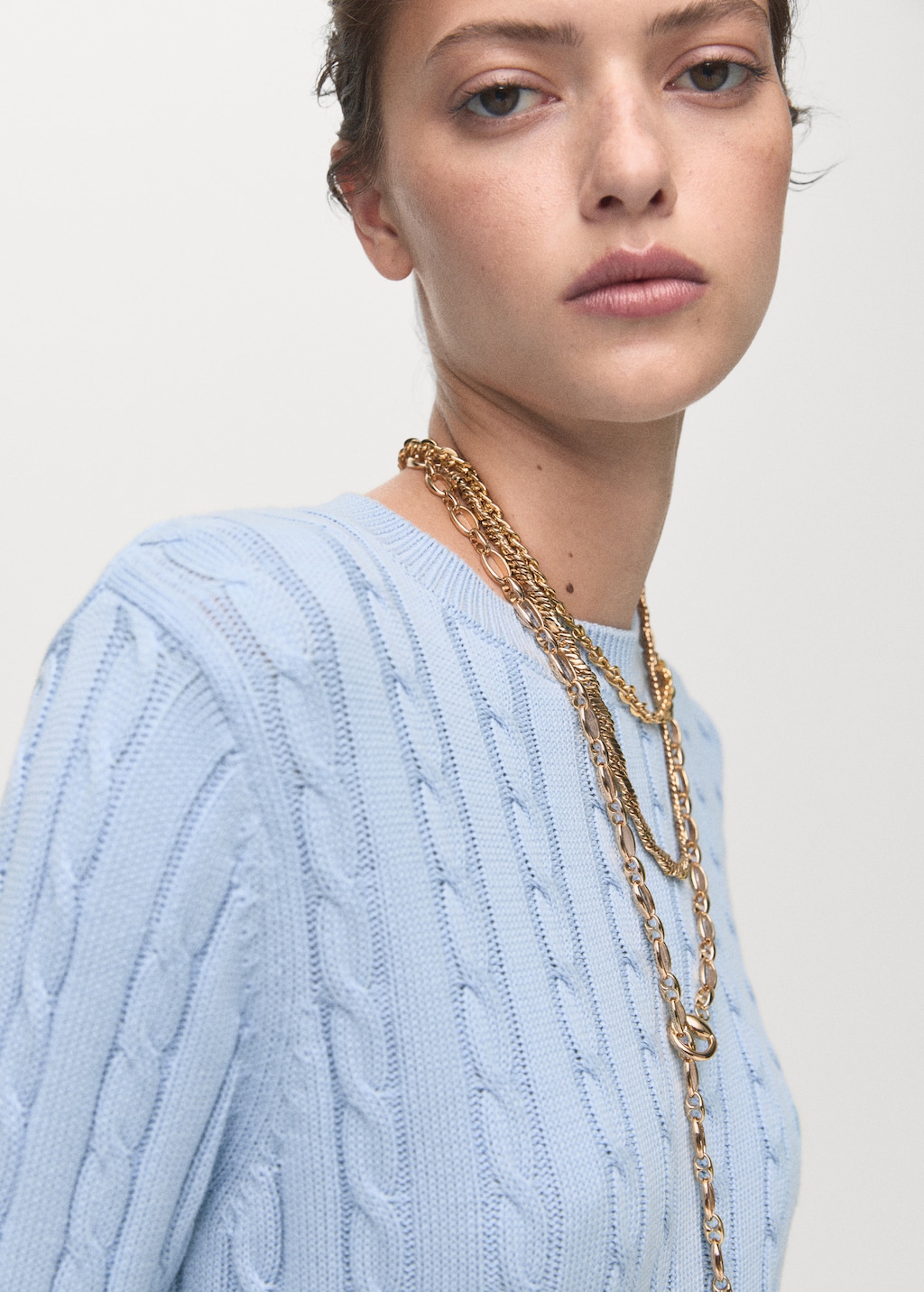 Mango Braided knitted sweater