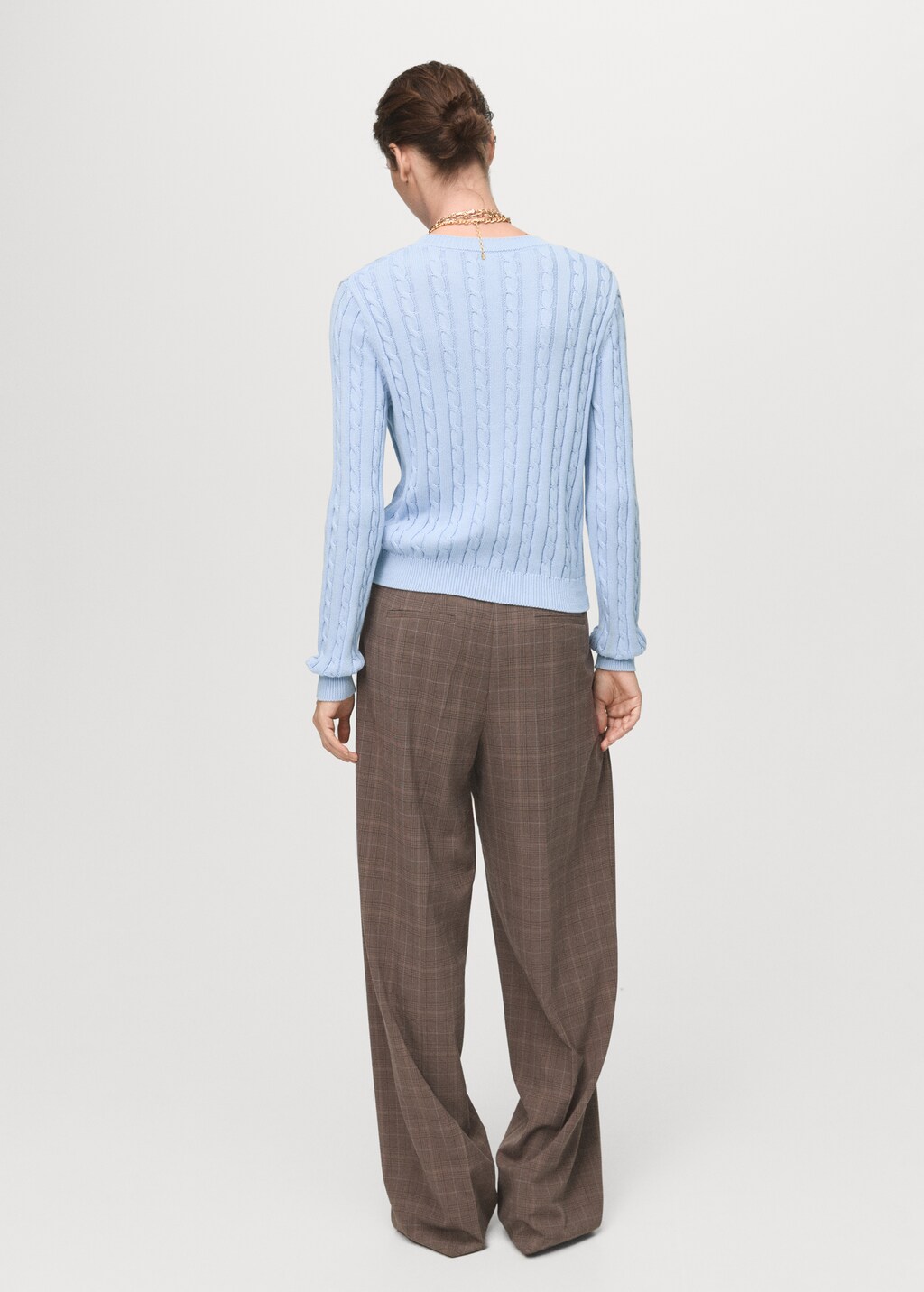 Mango Braided knitted sweater