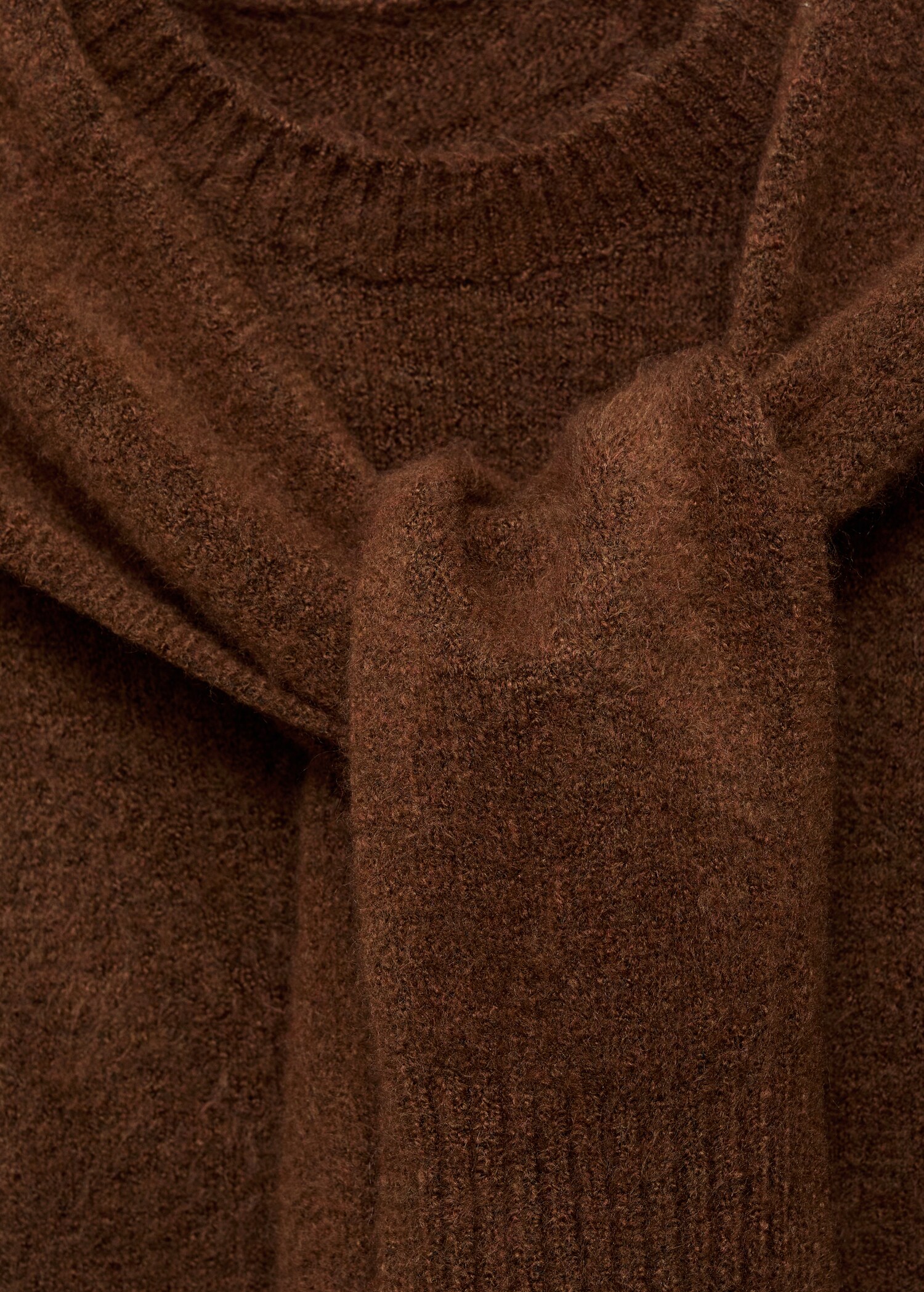 Short-sleeved combined sweater - Details of the article 8