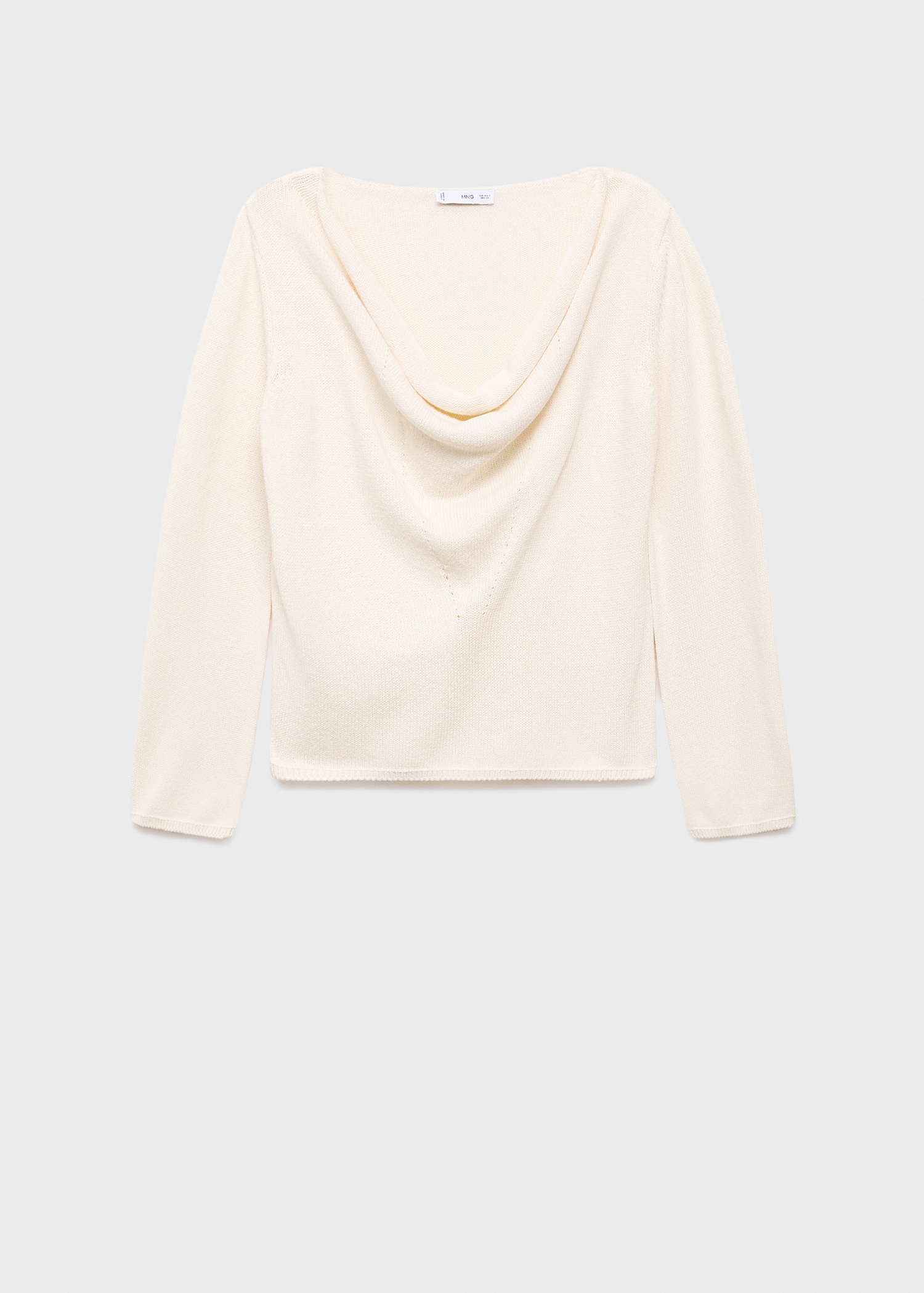 Pull col drapé - Article sans modèle