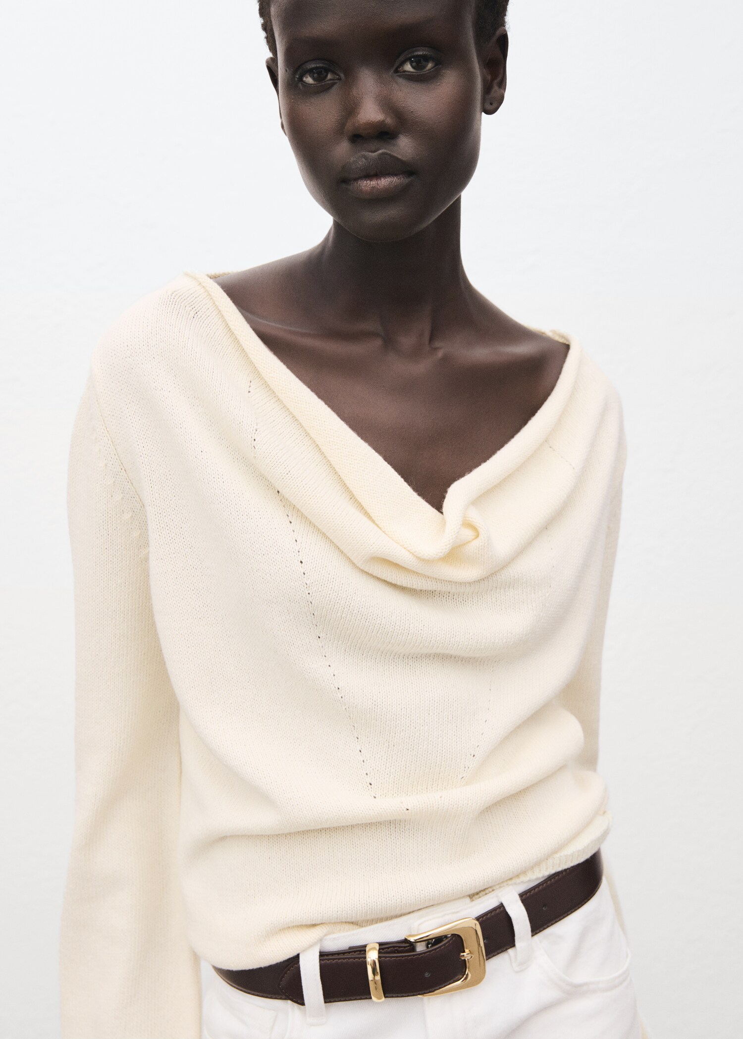 Cowl neck sweater - Details of the article 6