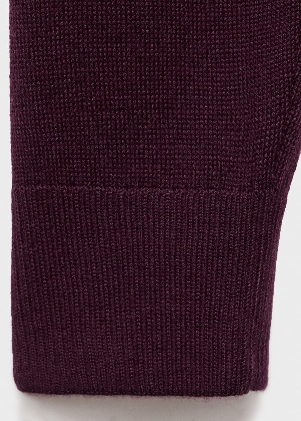 Mango Knitted sweater with draped neck
