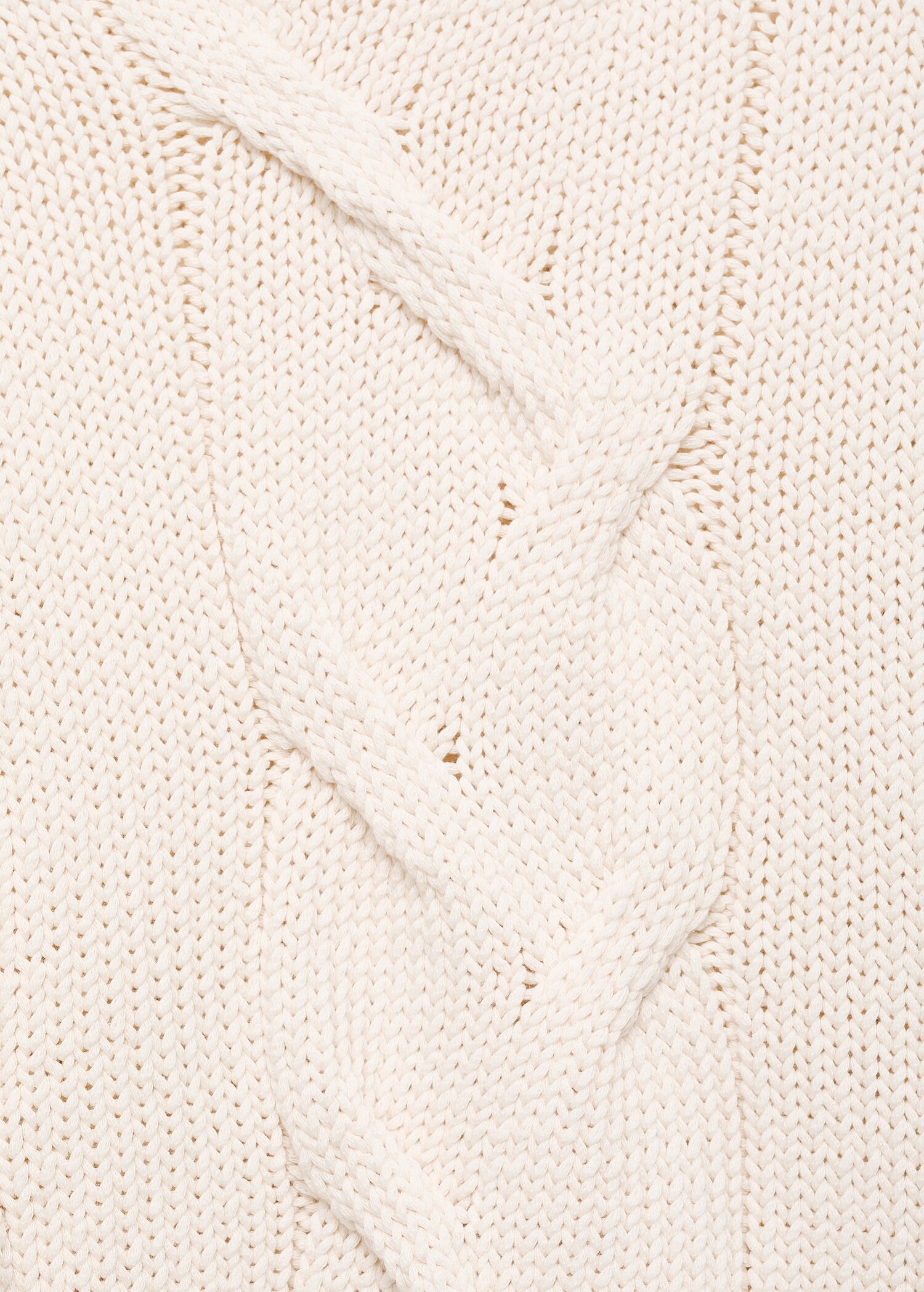 Oversized cable-knit sweater - Details of the article 8