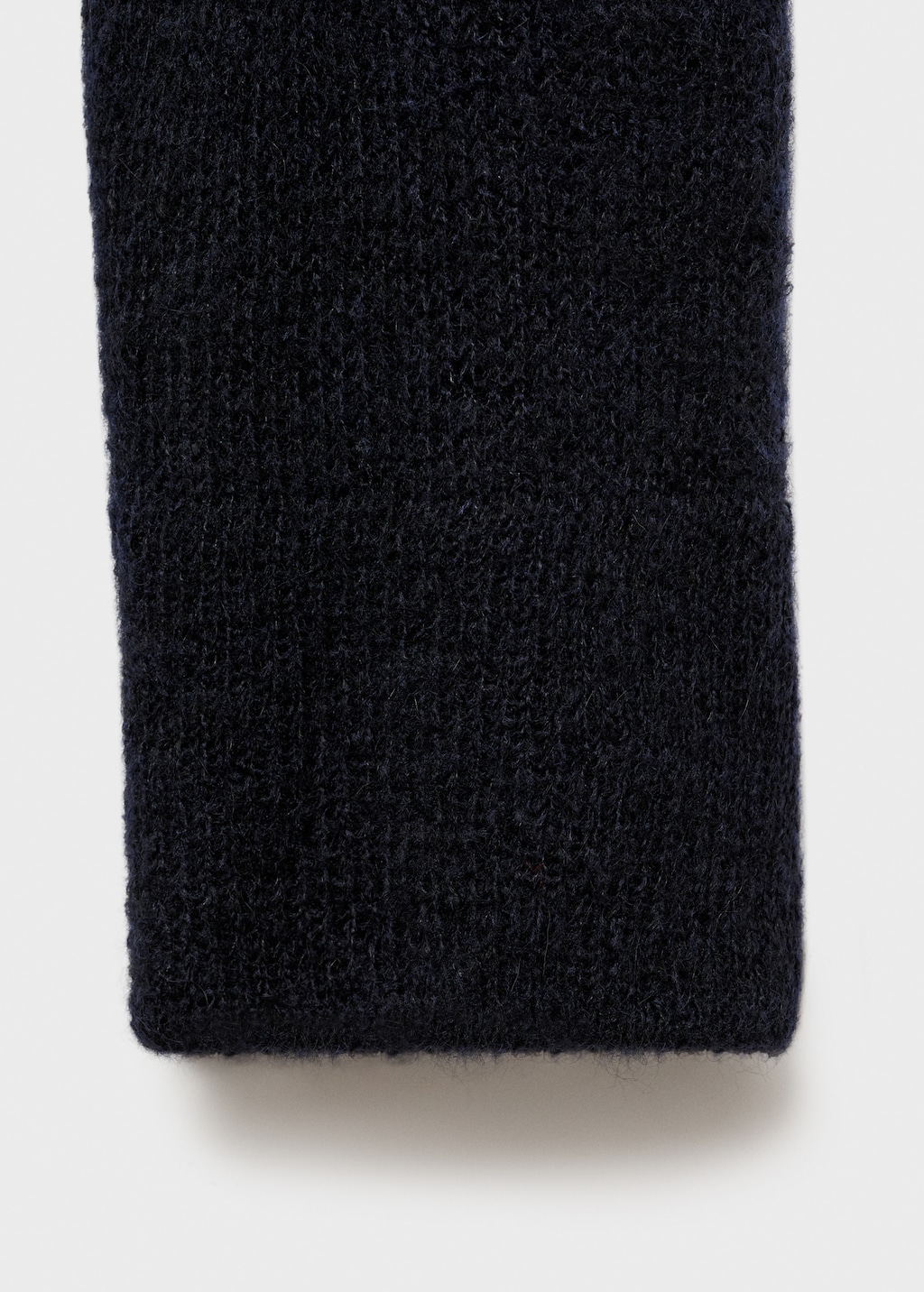 Semitransparent knitted sweater