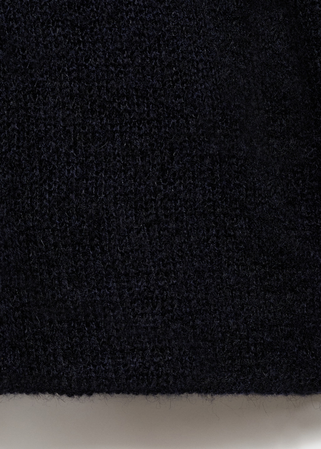 Semitransparent knitted sweater