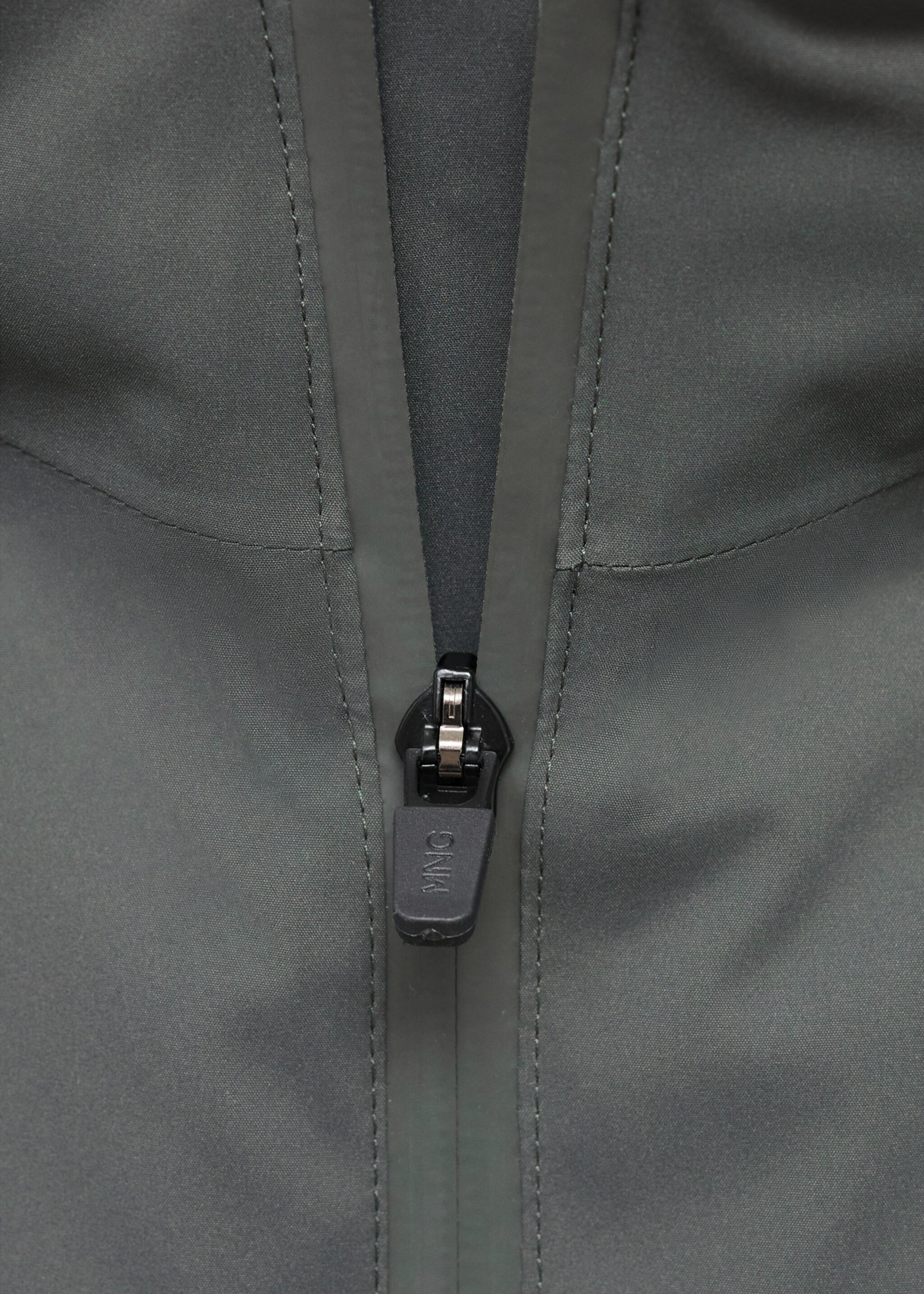 Chaqueta module - Detalle del artículo 8, Verde oscuro. Ref: 17005970-00.