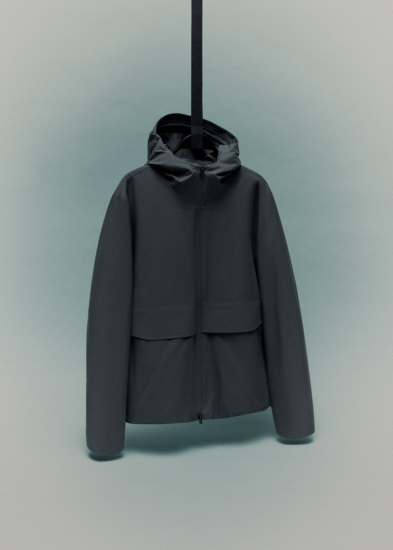 Water-repellent hooded jacket - Details of the article 9