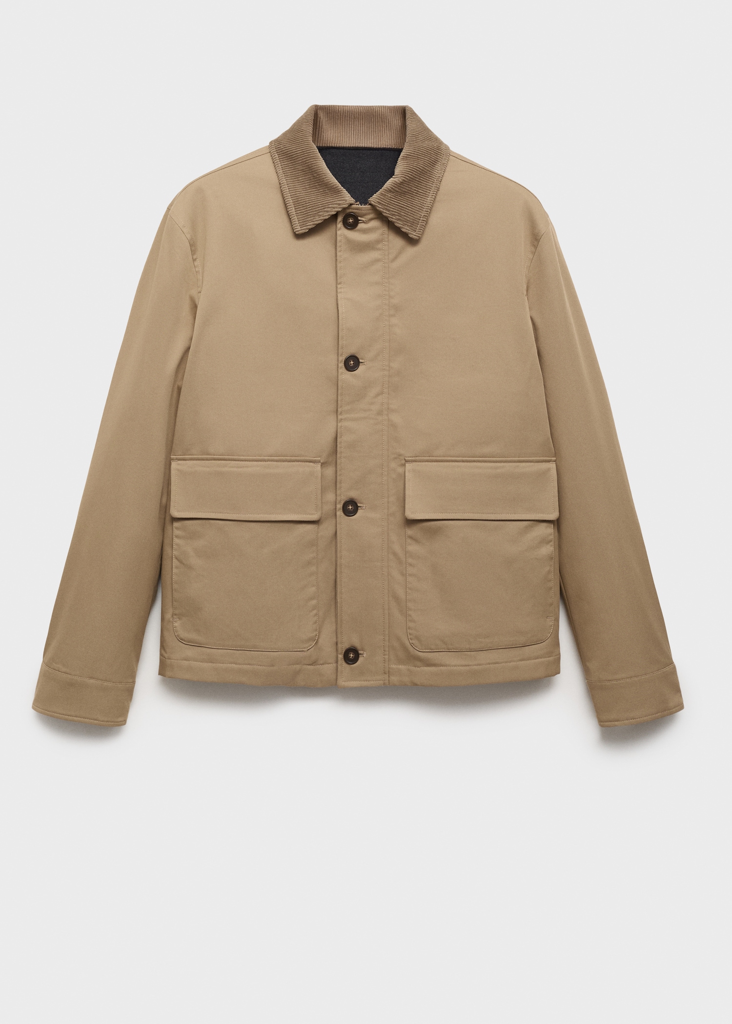Water-repellent jacket with pockets - Article without model