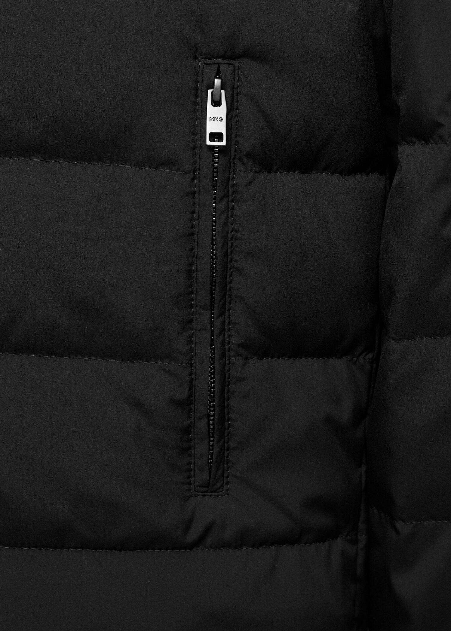 Quilted jacket with down and feather filling - Details of the article 0