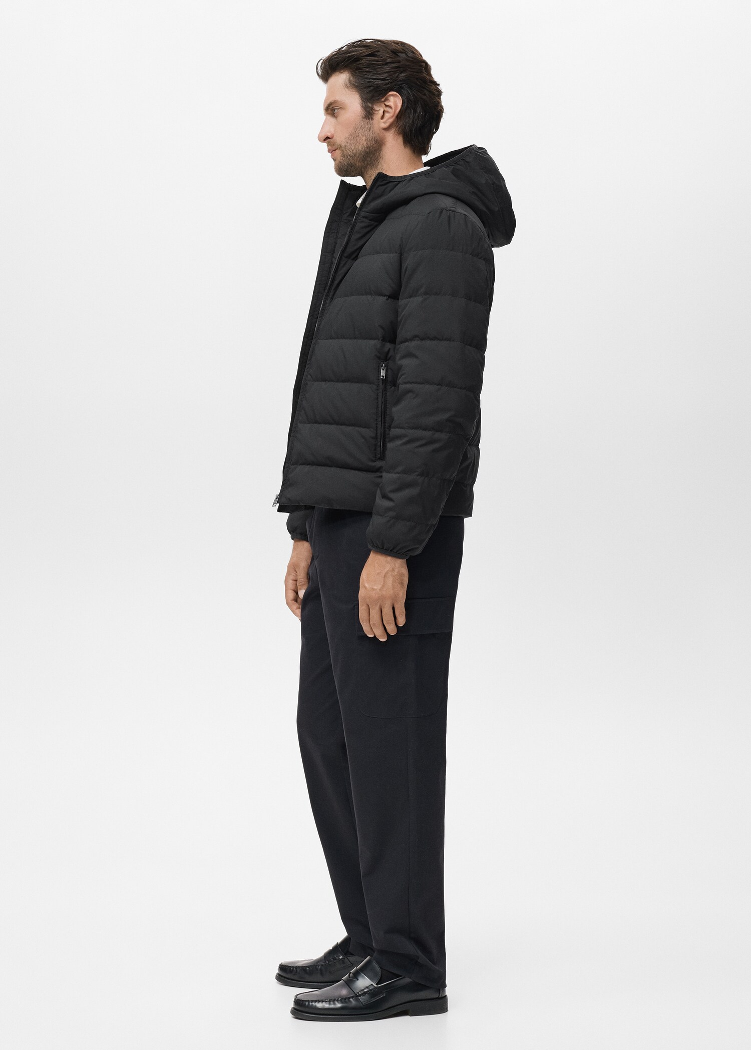 Quilted jacket with down and feather filling - Details of the article 2