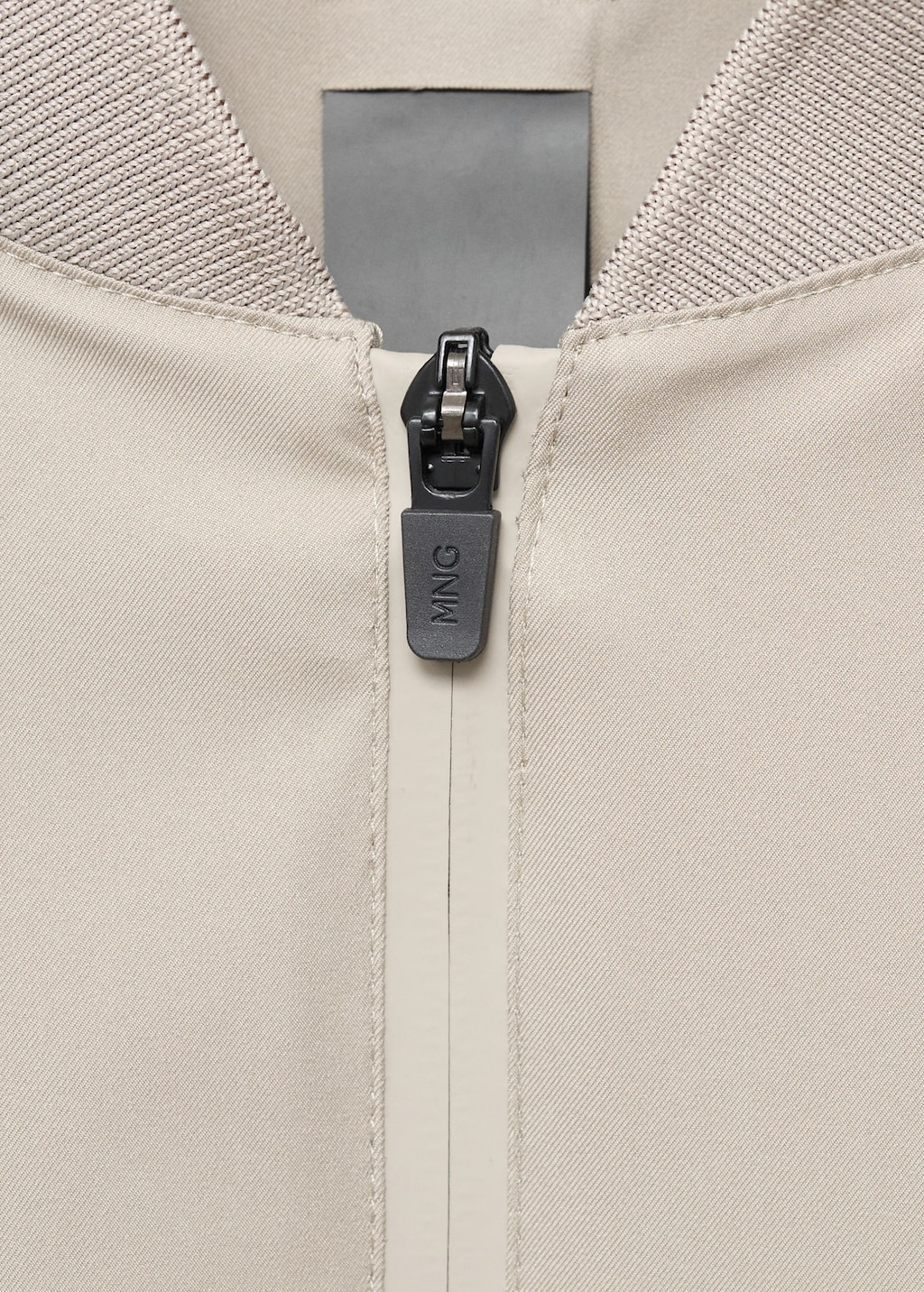 Packable water-repellent bomber jacket