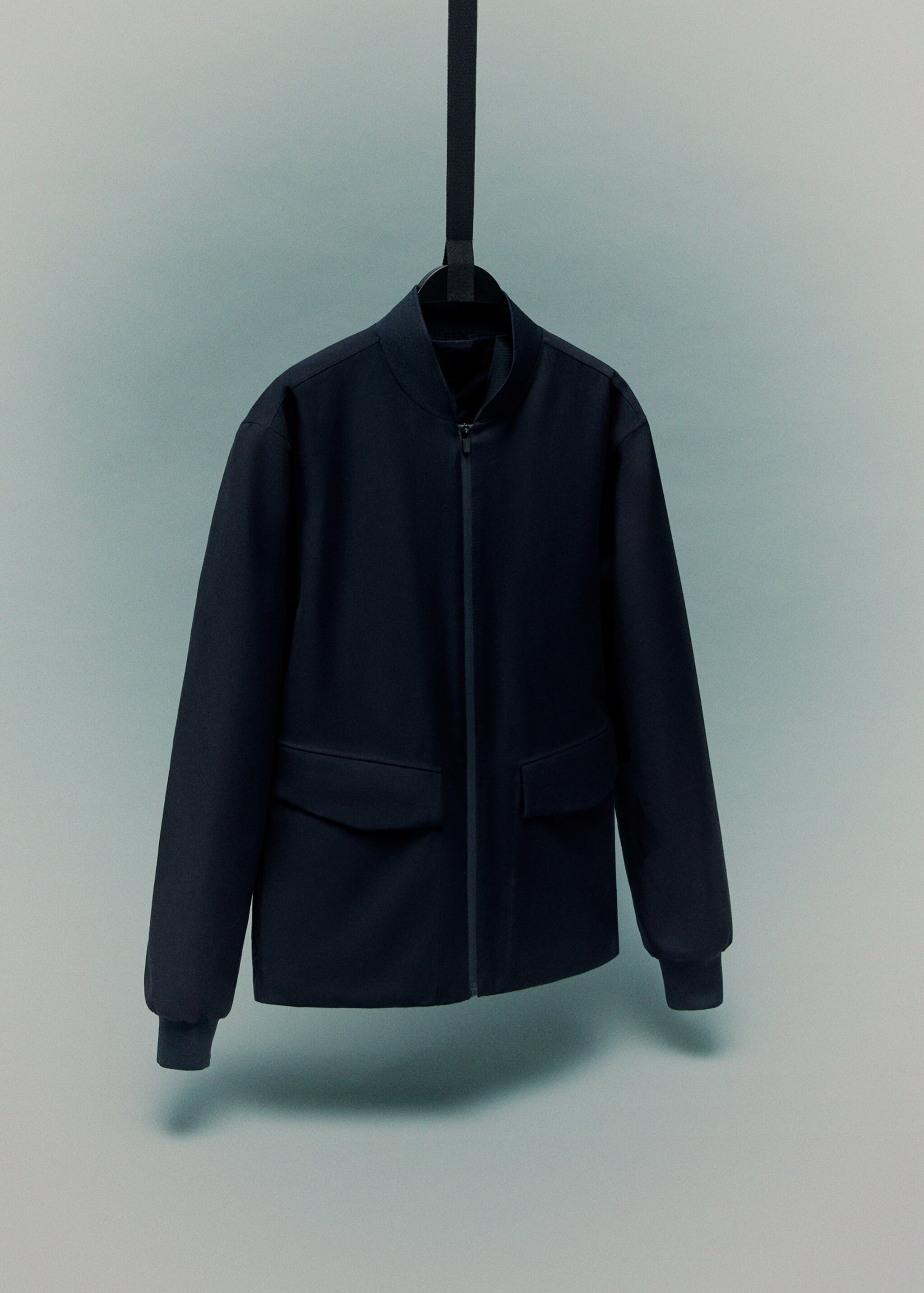 Technical waterproof jacket - Details of the article 9, Navy. Ref: 17005976-00.