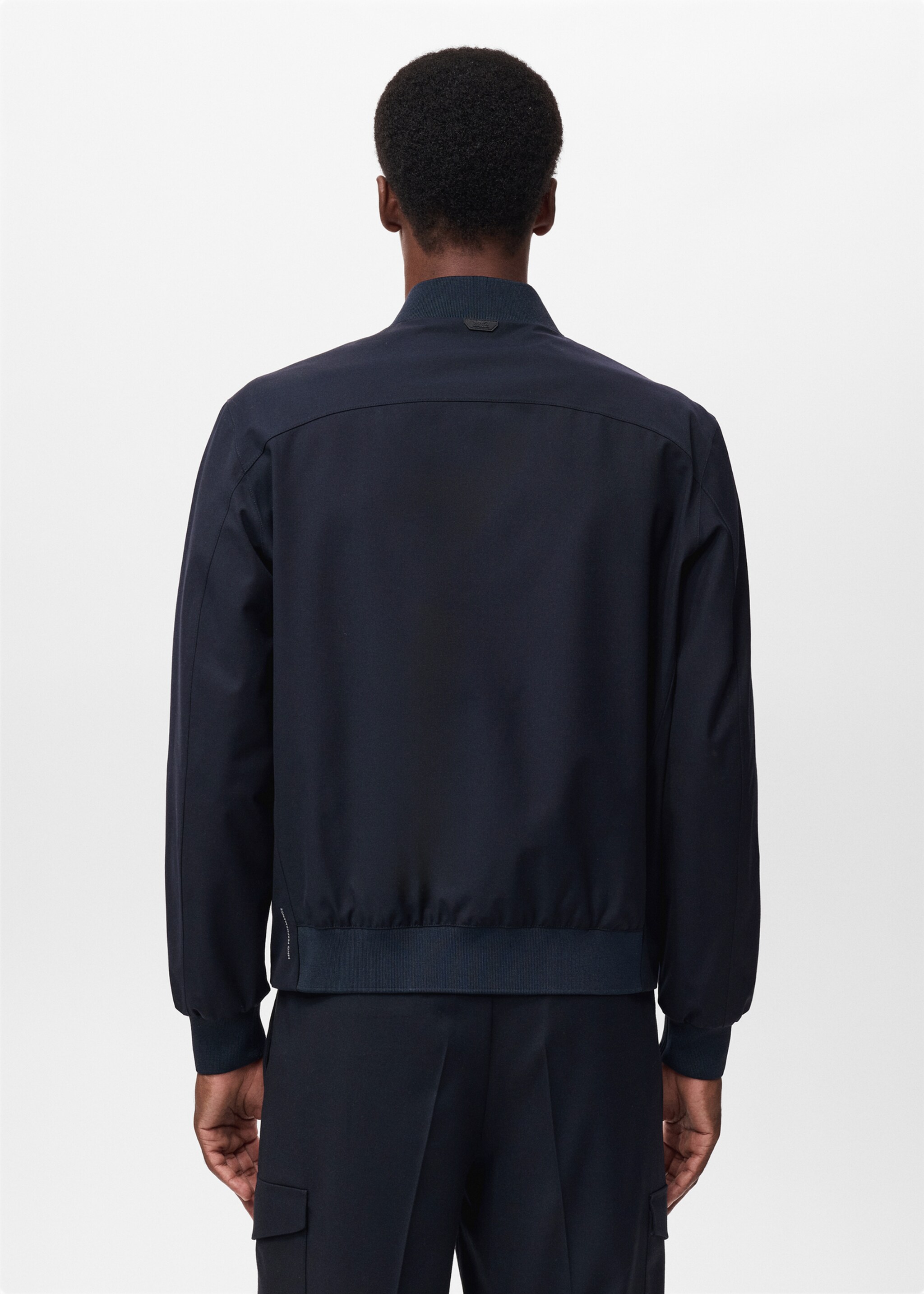 Chaqueta técnica waterproof - Reverso del artículo, Azul marino. Ref: 17005976-00.