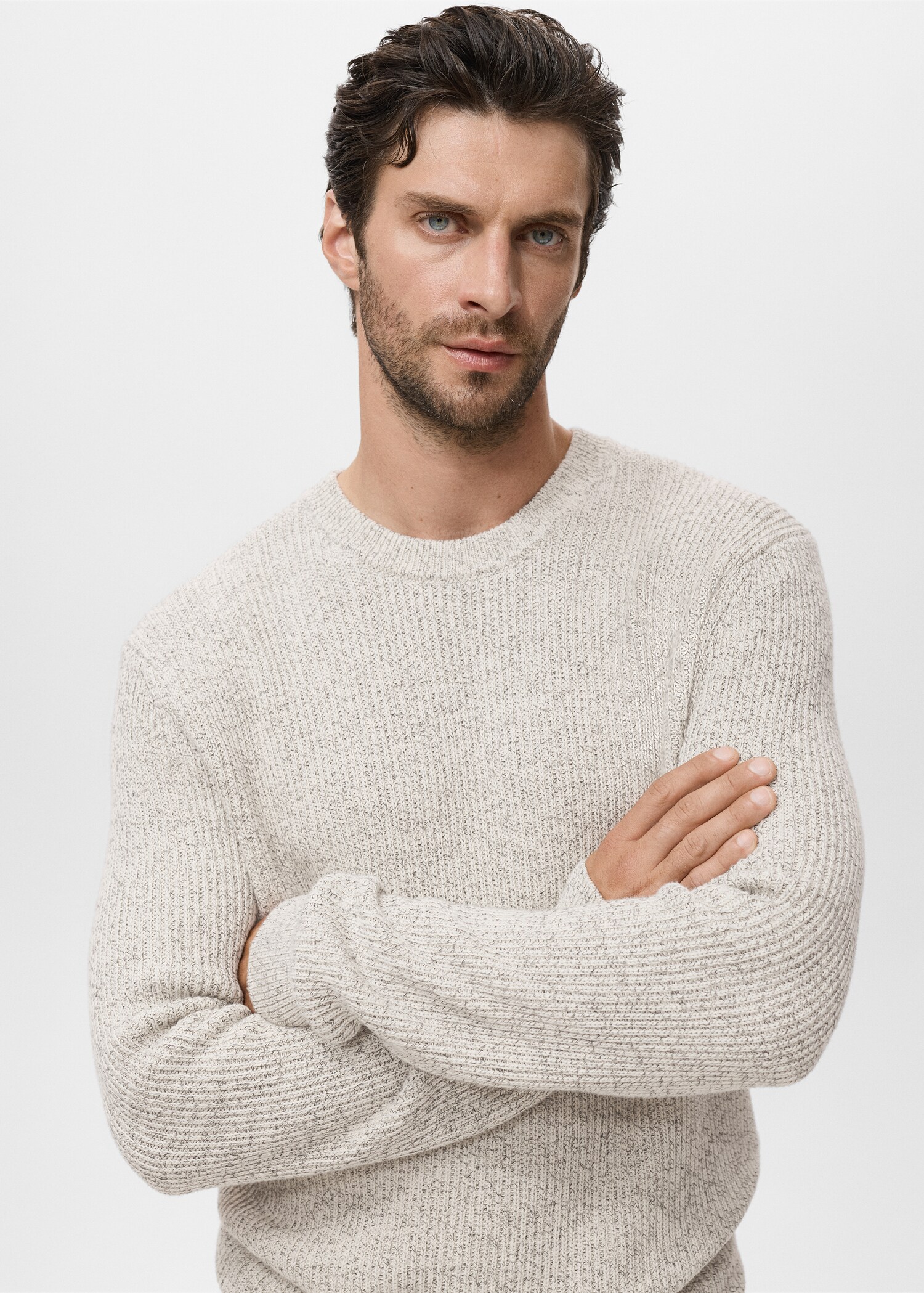 Pull-over 100 % coton maille - Détail de l'article 1