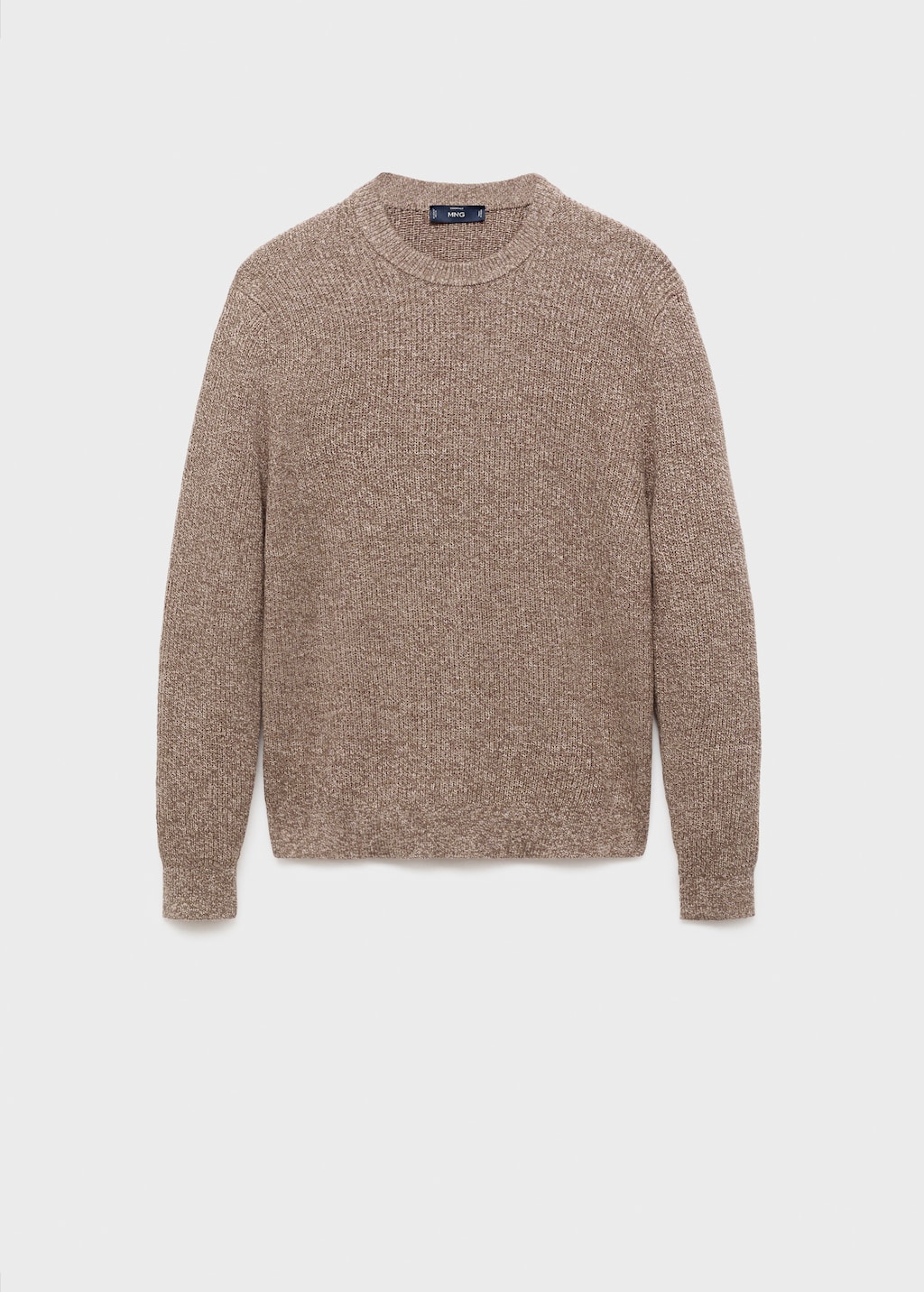 100% cotton specked sweater