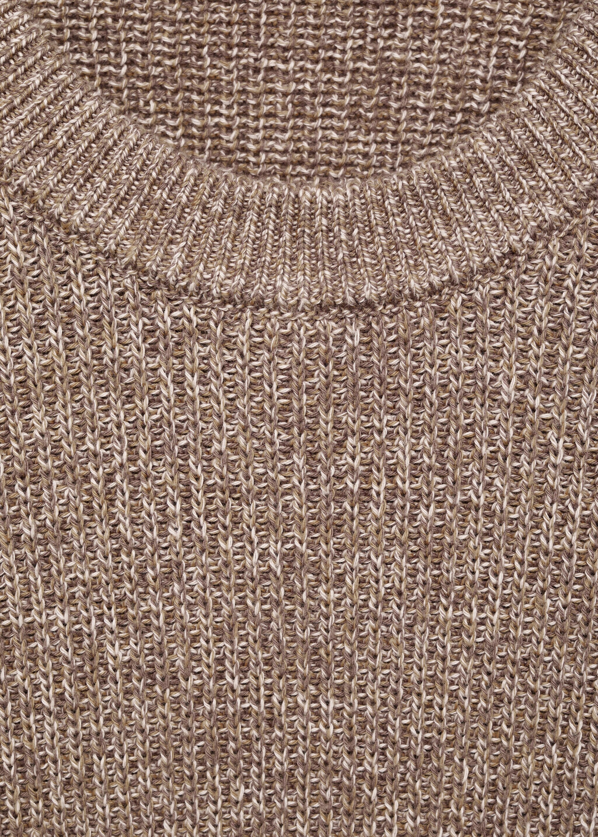 Pull-over 100 % coton maille - Détail de l'article 8, Beige. Ref: 17005978-00.