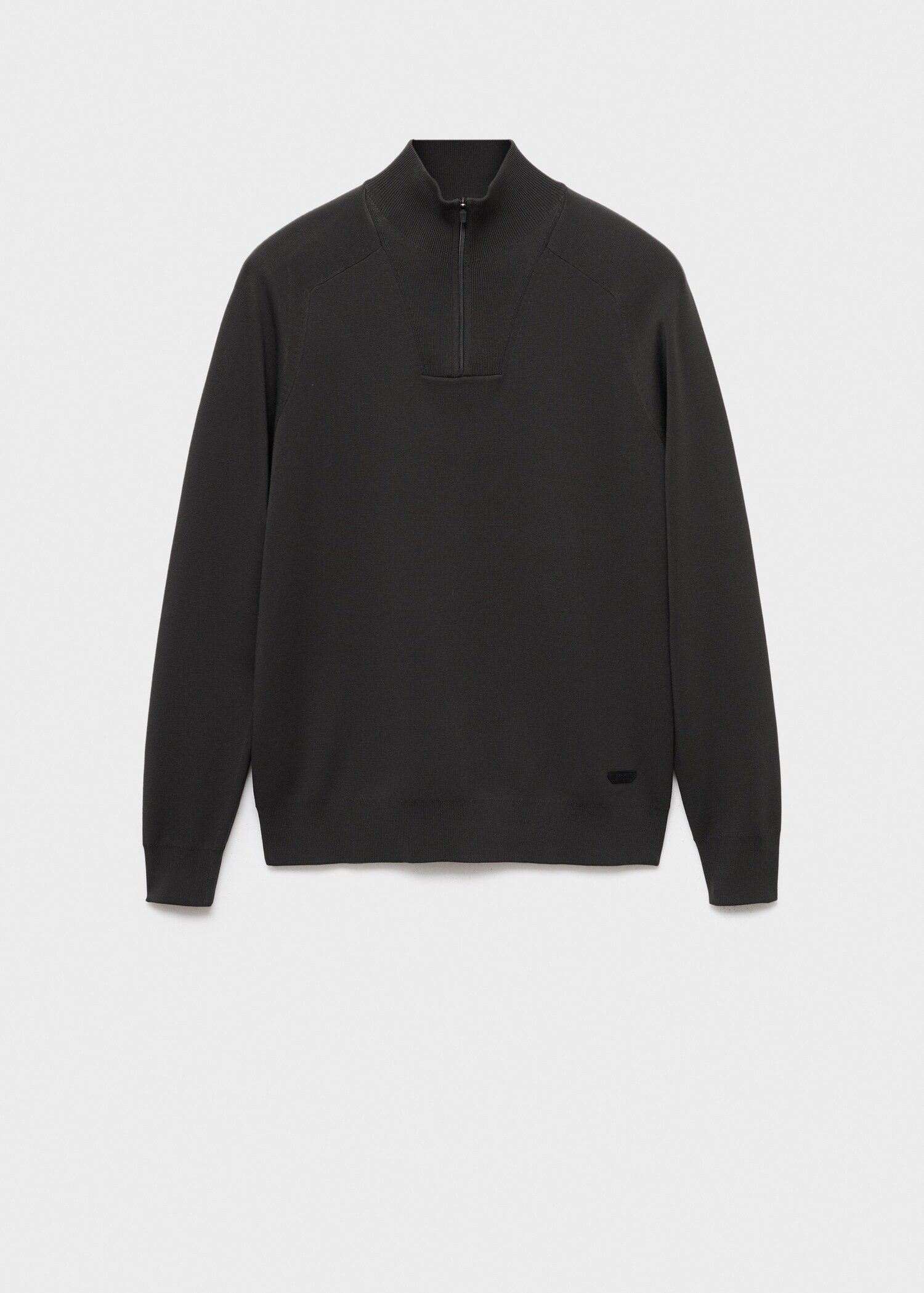 Breathable zip-neck sweater - Article without model