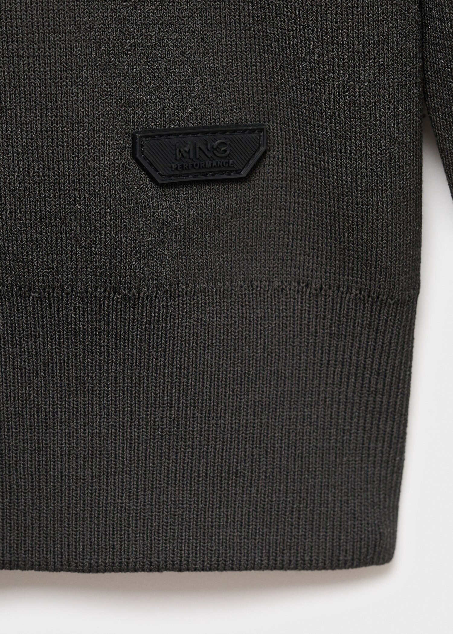 Breathable zip-neck sweater - Details of the article 0