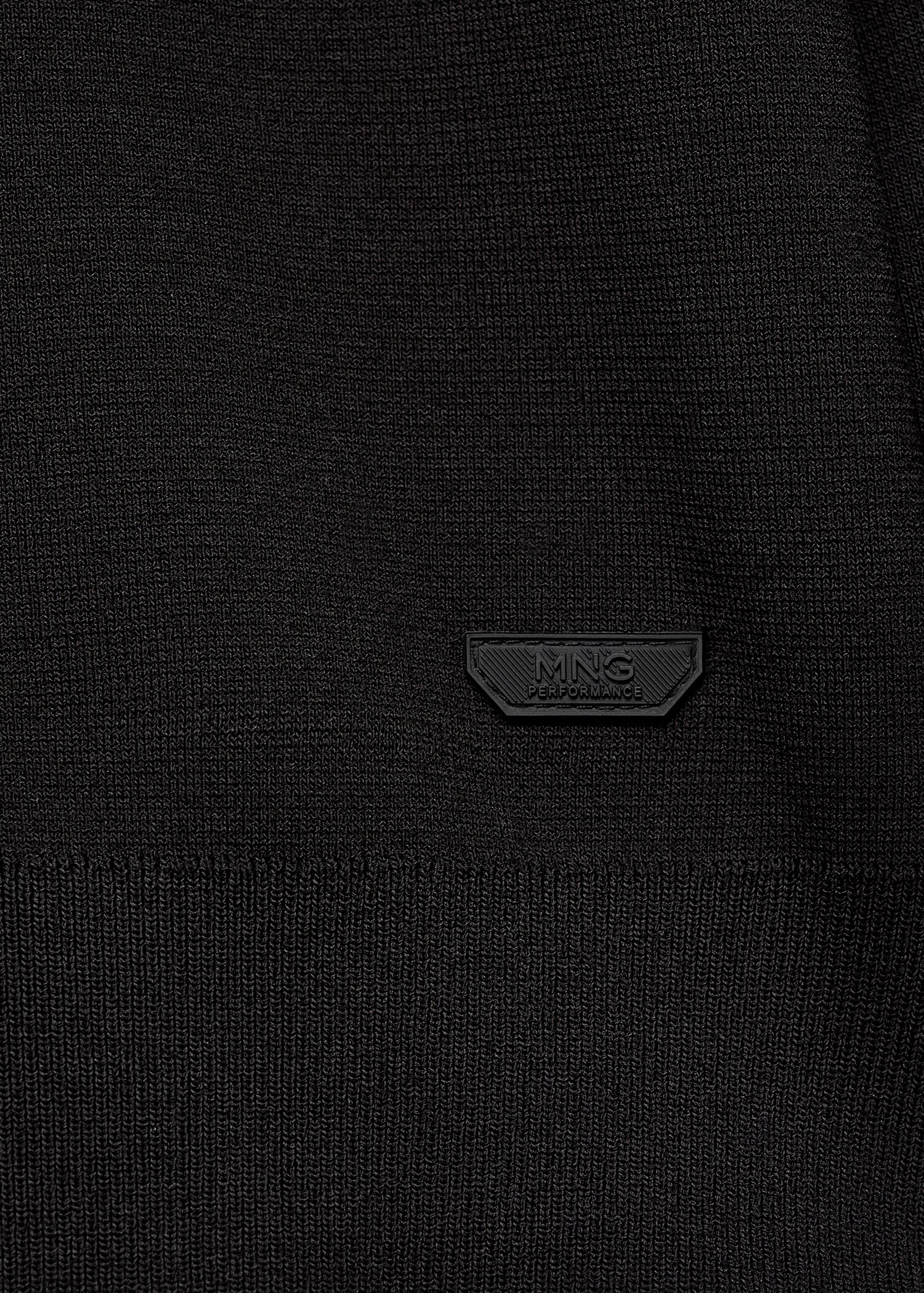 Breathable zip-neck sweater - Details of the article 0