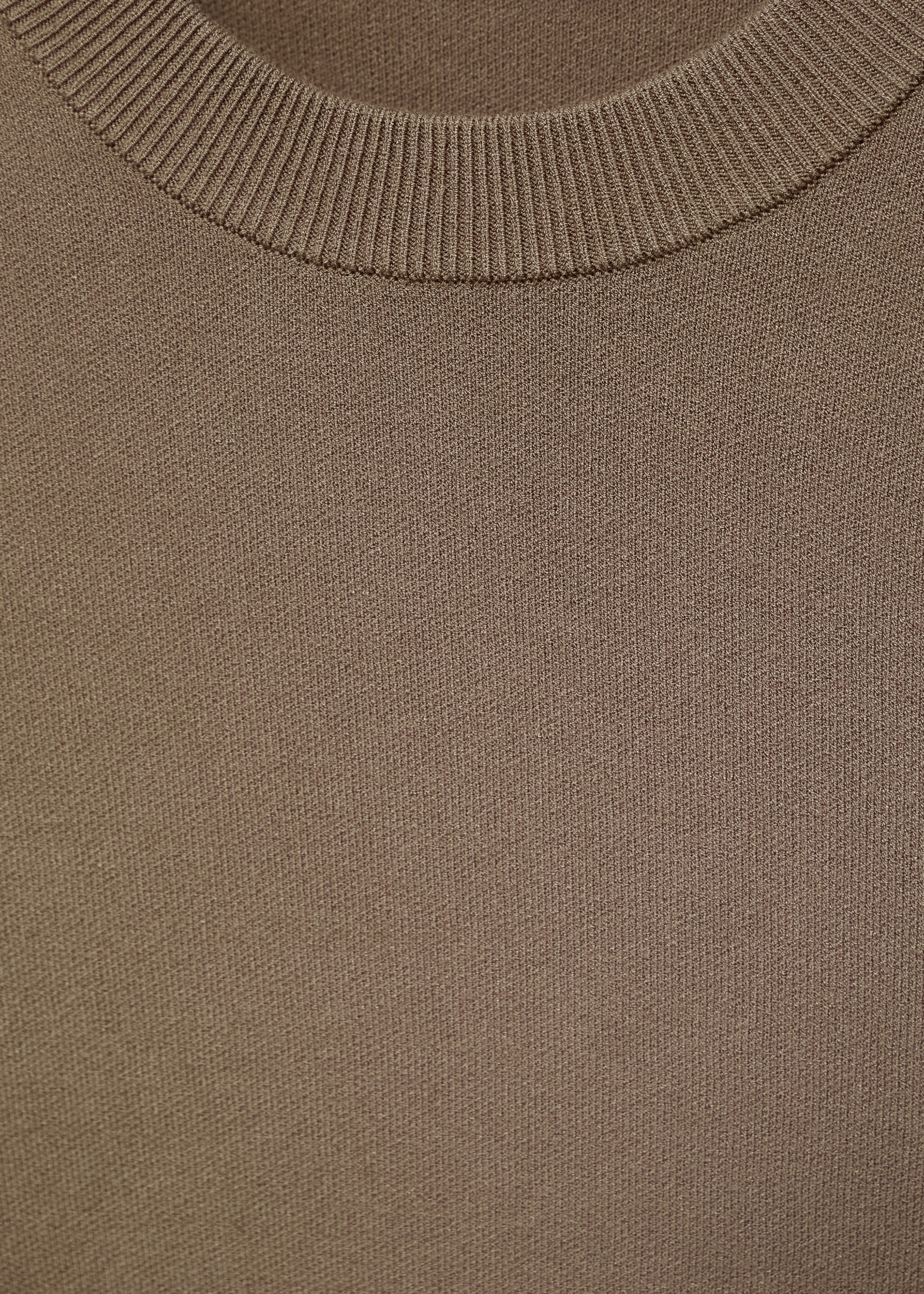 Jersey punto medio regular fit - Detalle del artículo 8, Marrón medio. Ref: 17005981-00.