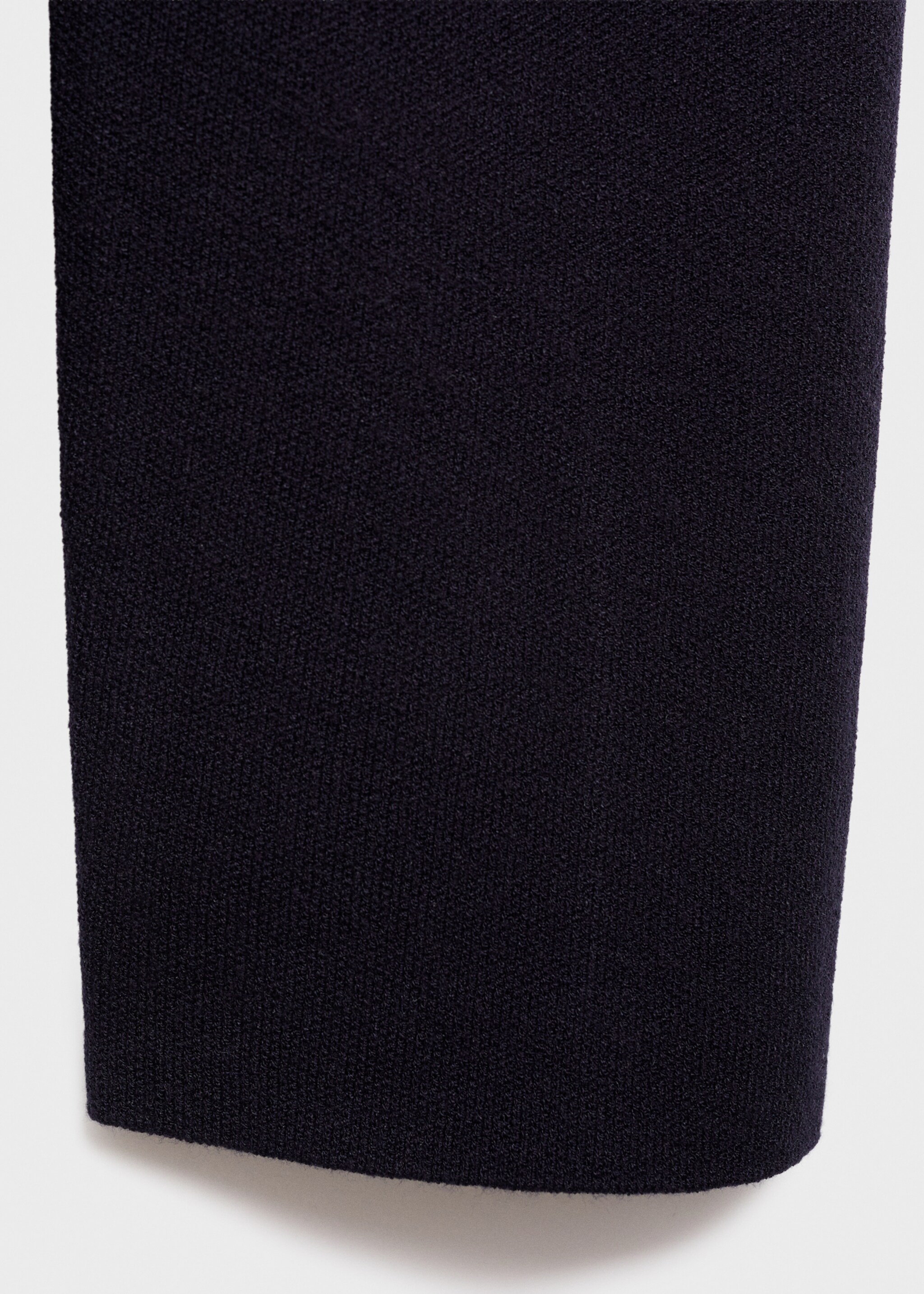 Medium-knit regular-fit sweater - Details of the article 0, Navy. Ref: 17005981-00.